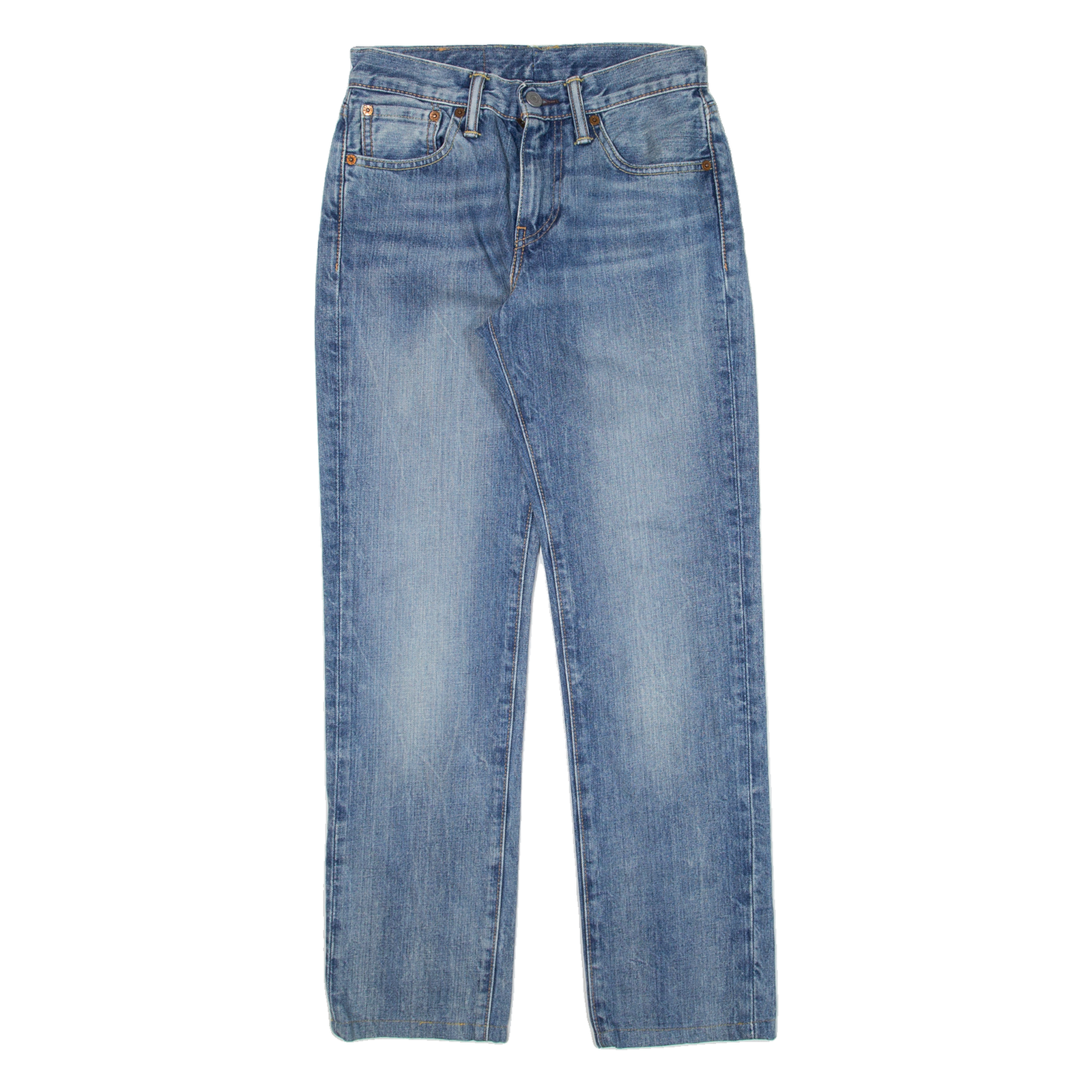 LEVI'S Altered Womens Jeans Blue Regular Straight W26 L27 Refurbished - N/A refurbished available on Cerqular