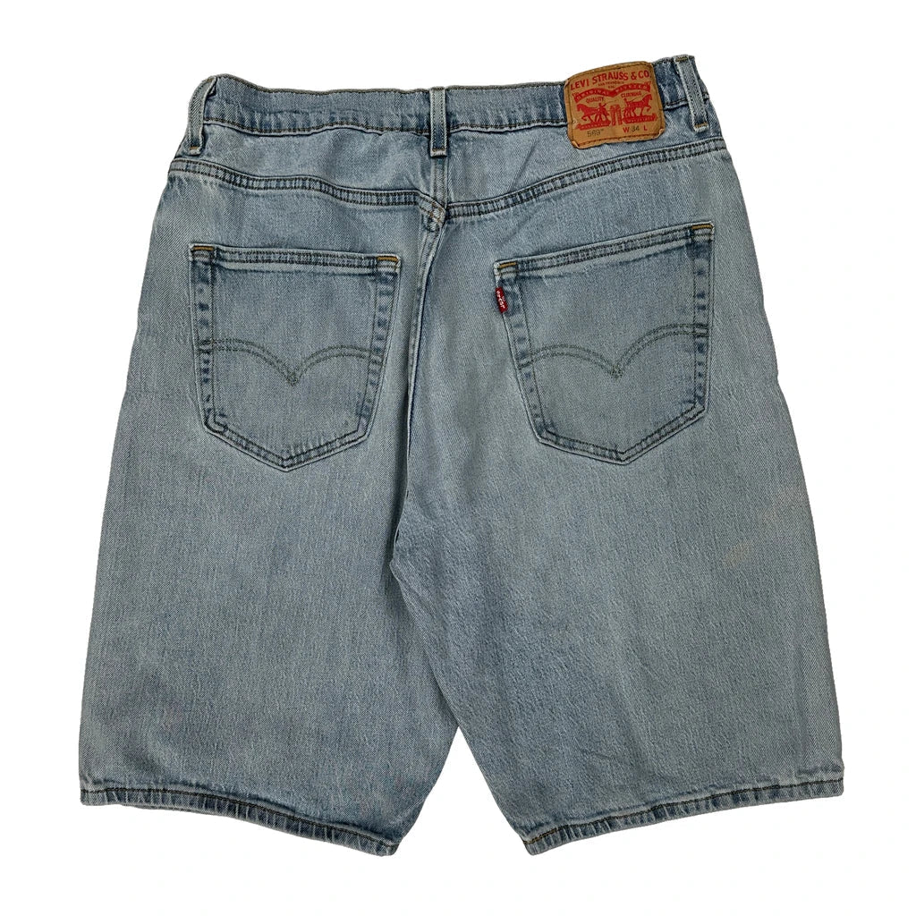 Buy Levis Denim Shorts - 32W 10L Light Wash Denim Refurbished - $39.85 Levis Denim Shorts - 32W 10L Light Wash Denim Refurbished - Thrifted (note: this is a term often used to describe second- refurbished available on Cerqular