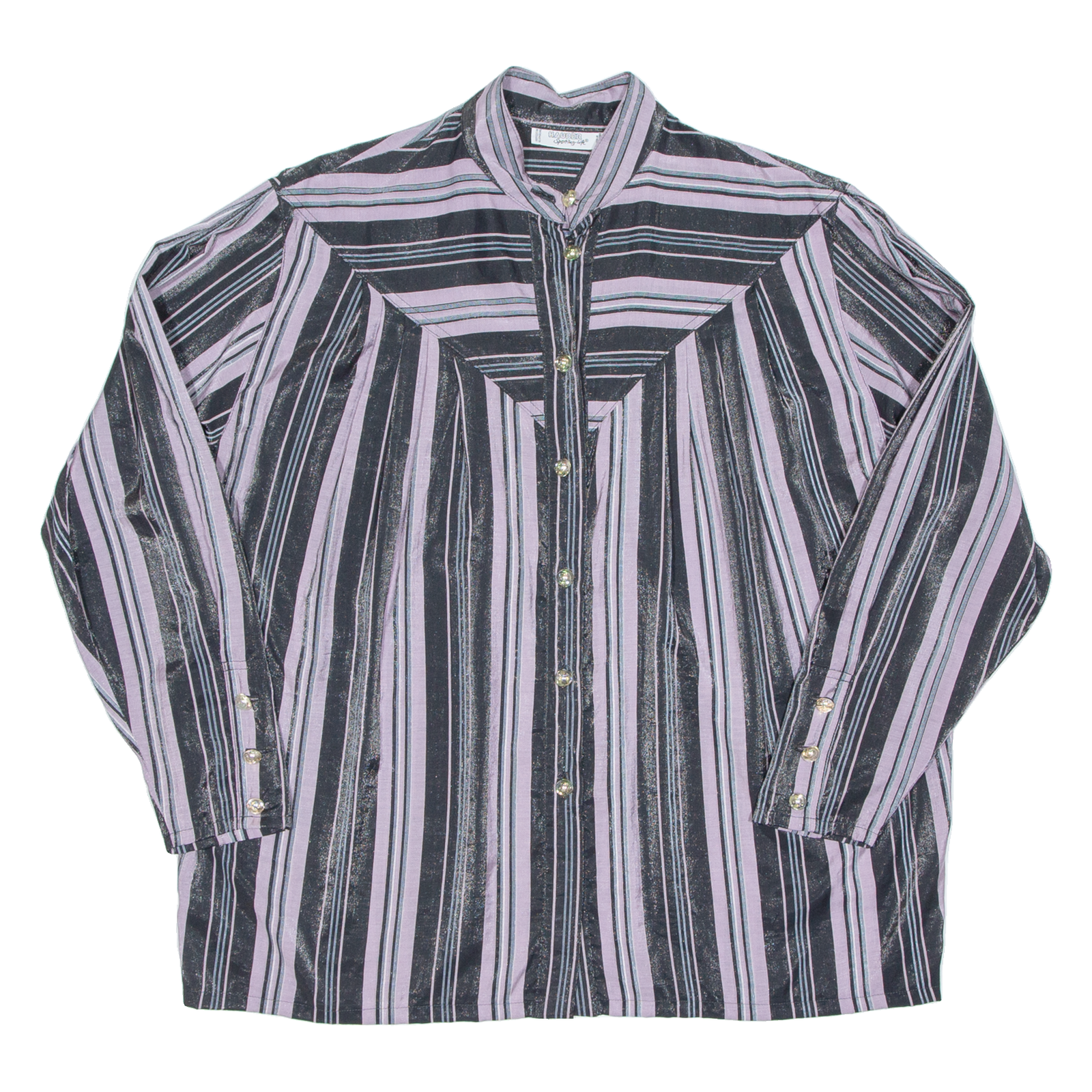 Buy Womens Printed Blouse Purple Long Sleeve Striped 2XL Refurbished - $16.89 Womens Printed Blouse Purple Long Sleeve Striped 2XL Refurbished - N/A refurbished available on Cerqular