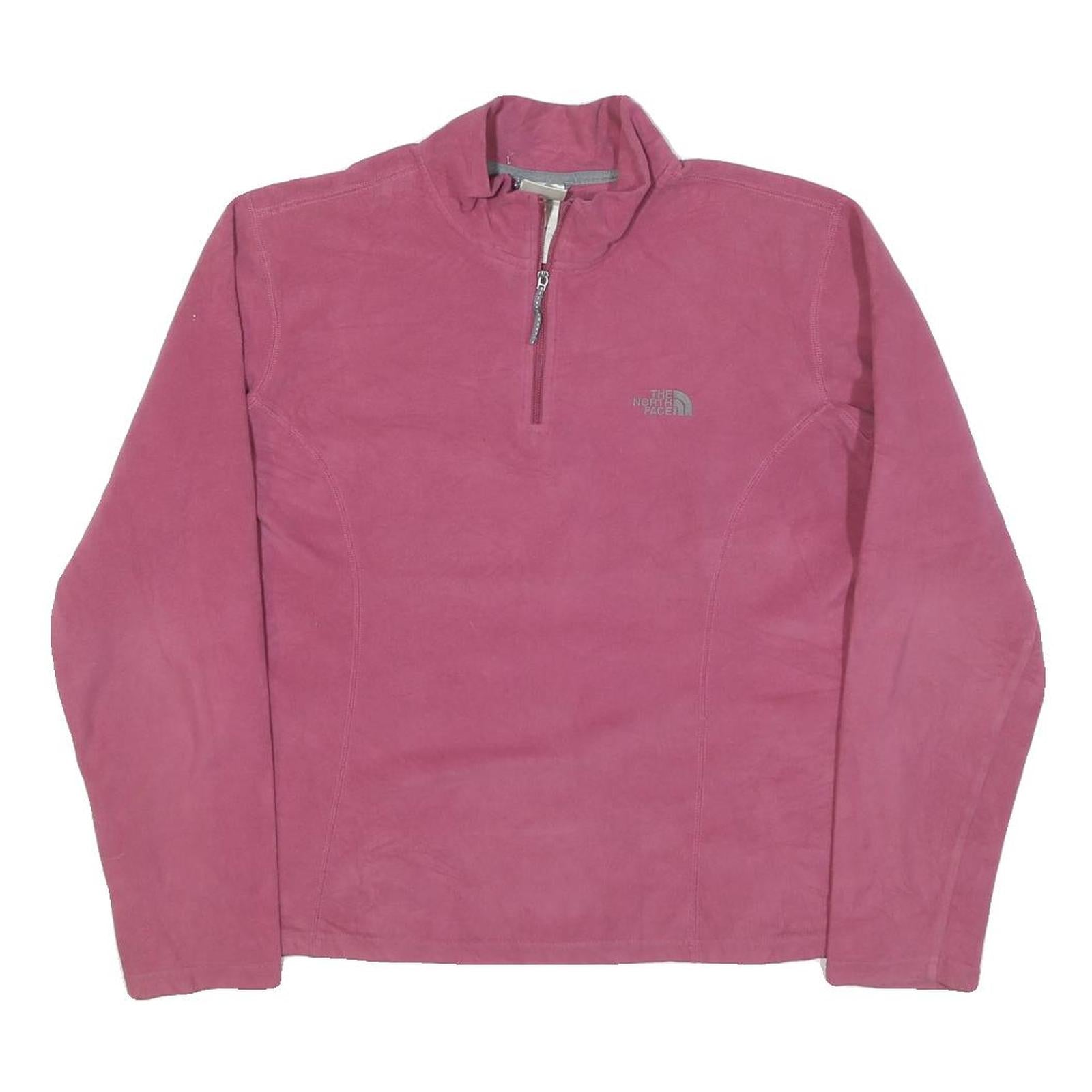 THE NORTH FACE Womens Pink Plain Pullover Knit Jumper Crew Neck L Fleece Thermal Refurbished - N/A refurbished available on Cerqular