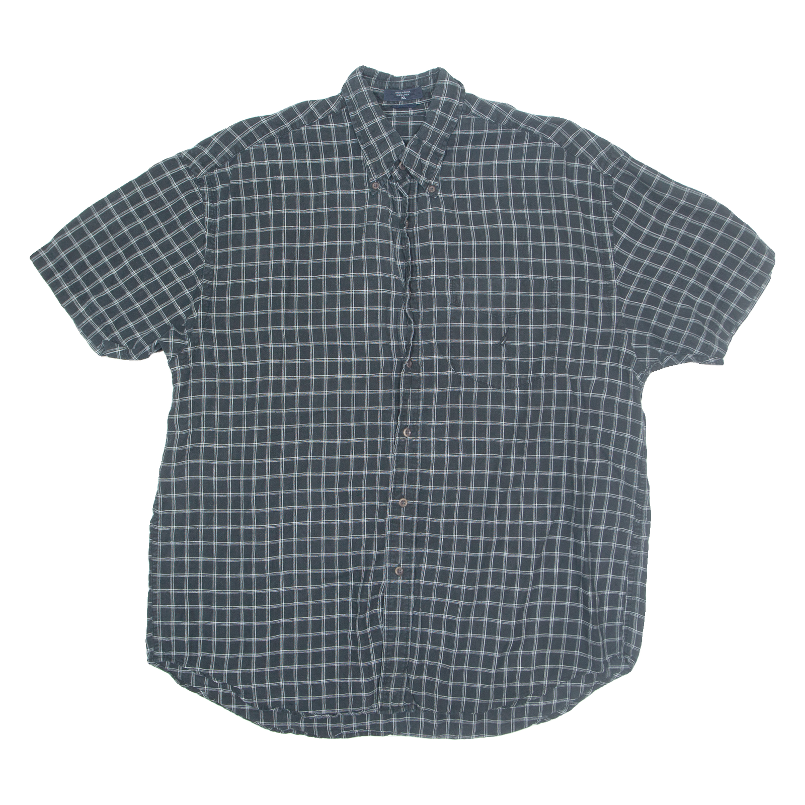Buy NAUTICA Mens Shirt Black Check XL Refurbished - $23.39 NAUTICA Mens Shirt Black Check XL Refurbished - N/A refurbished available on Cerqular