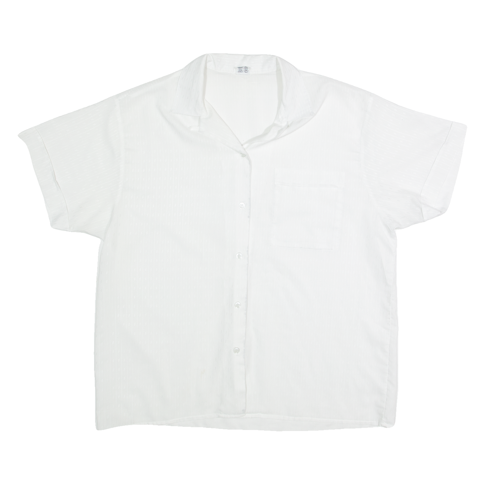 Womens Blouse White V-Neck L Refurbished - N/A refurbished available on Cerqular