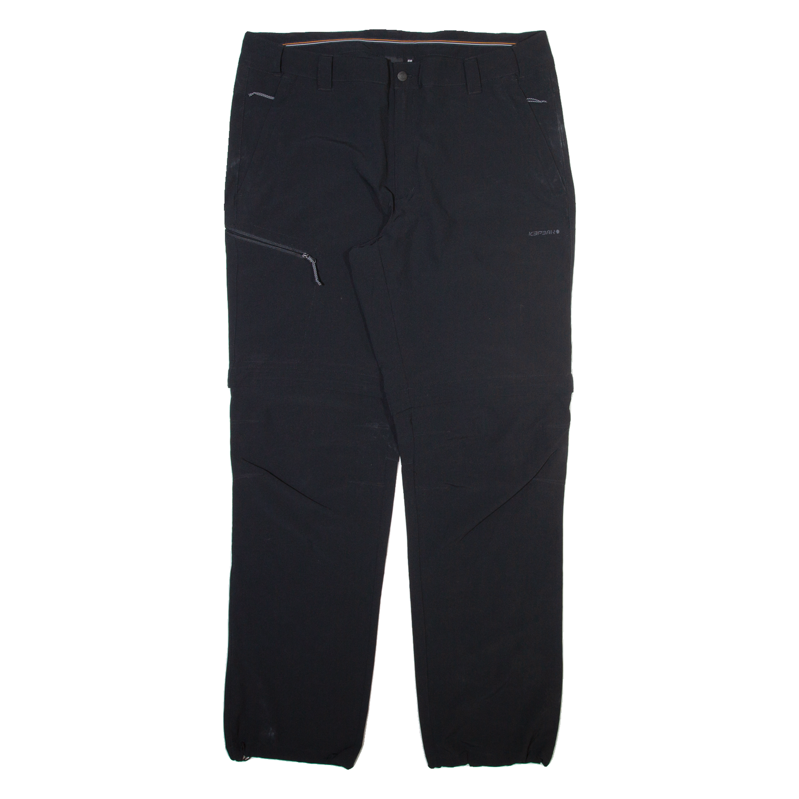 Buy ICE PEAK Detachable Legs Mens Trousers Black Regular Straight W36 L33 Refurbished - $20.79 ICE PEAK Detachable Legs Mens Trousers Black Regular Straight W36 L33 Refurbished - N/A refurbished available on Cerqular