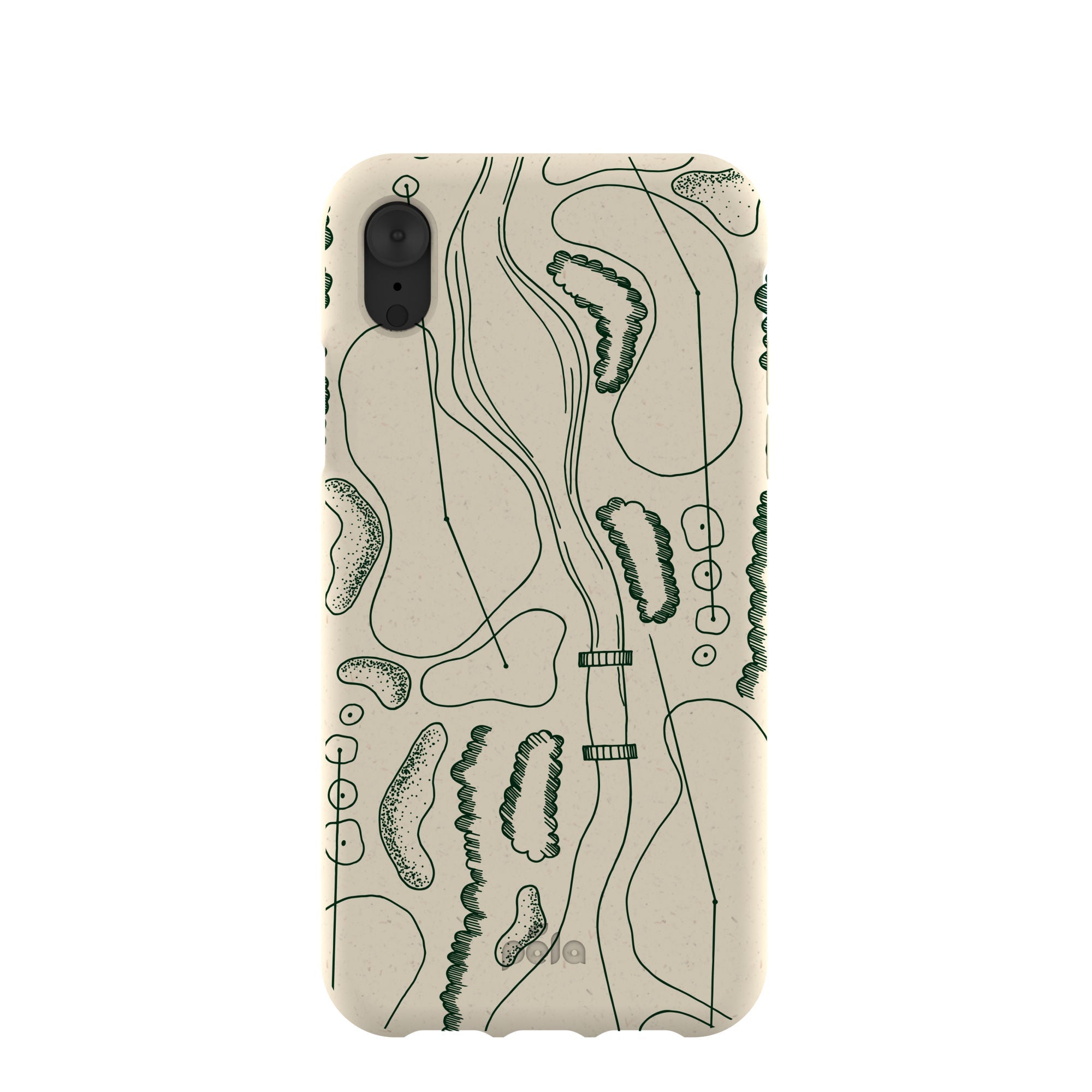London Fog Golf Course iPhone XR Case Refurbished - Pela Case refurbished available on Cerqular