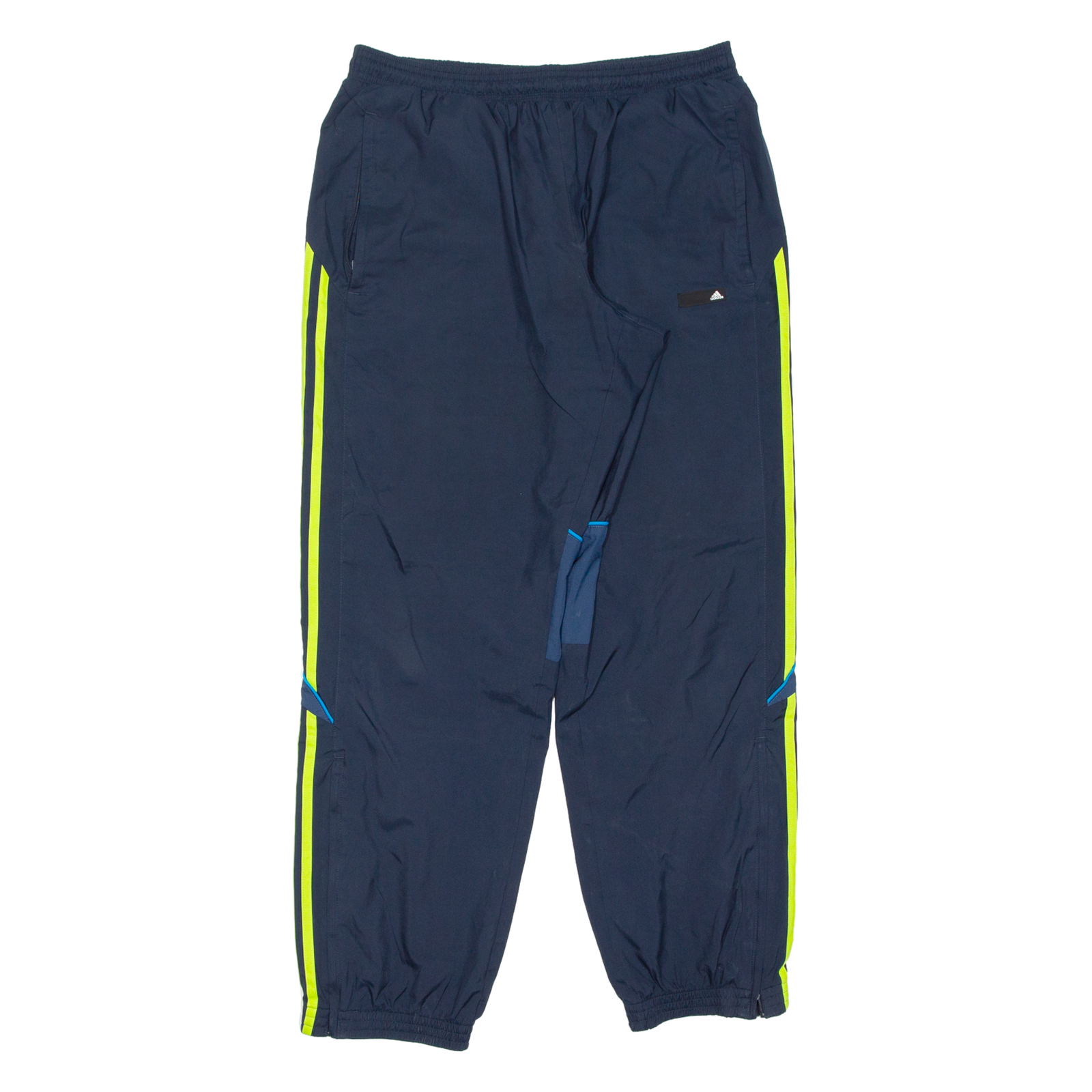 ADIDAS Mens Track Pants Blue Tapered M W30 L32 Refurbished - N/A refurbished available on Cerqular