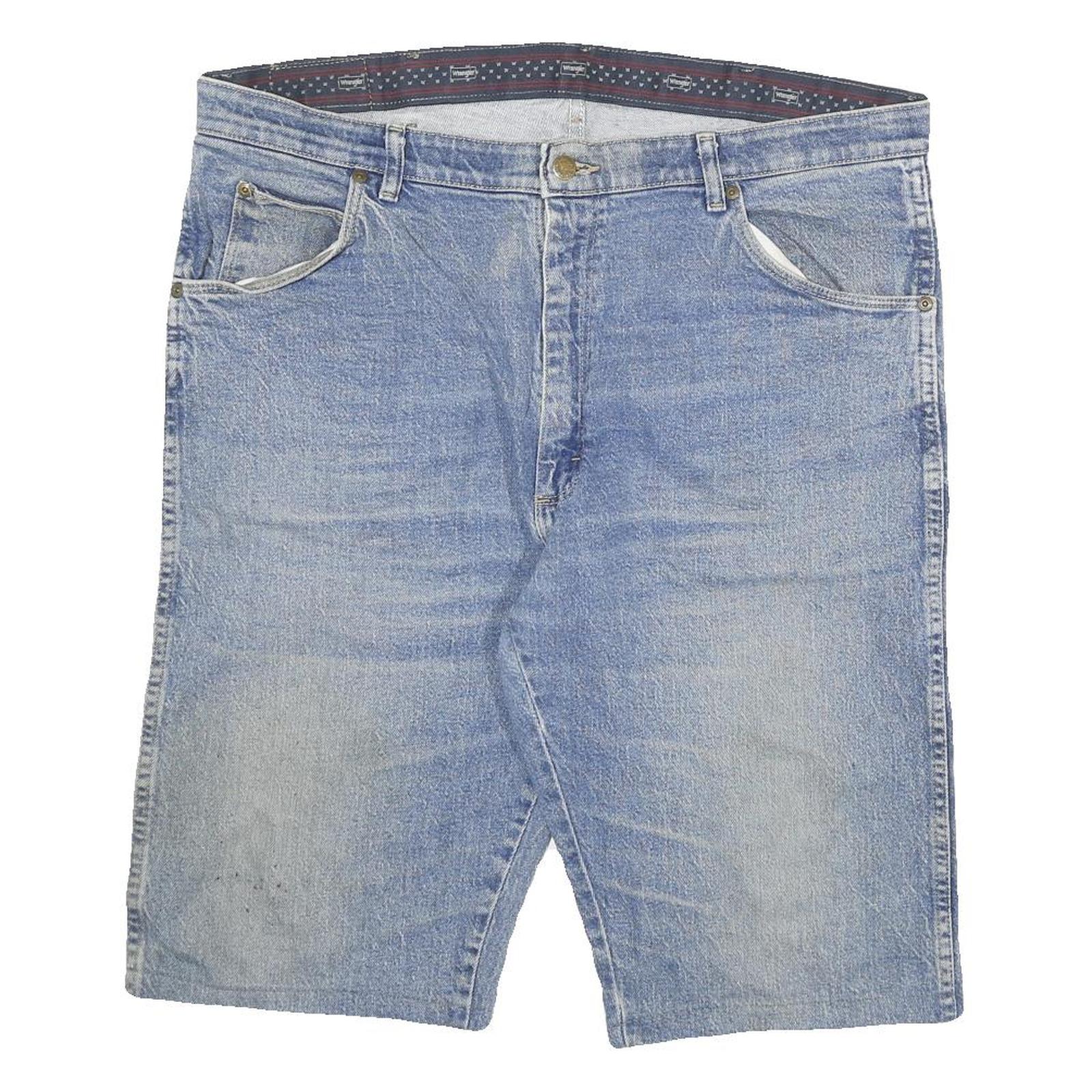 Buy WRANGLER Mens Shorts Blue Denim Classic 2XL W38 Cotton Blend Casual Refurbished - $18.19 WRANGLER Mens Shorts Blue Denim Classic 2XL W38 Cotton Blend Casual Refurbished - N/A refurbished available on Cerqular