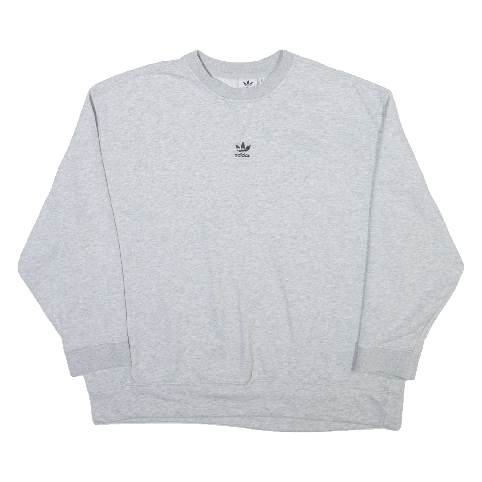 ADIDAS ORIGINALS Womens Sweatshirt Grey UK 16 Refurbished - N/A refurbished available on Cerqular