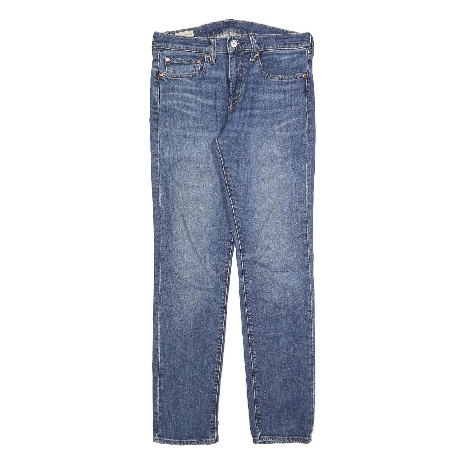LEVI'S 511 BIG E Mens Slim Blue Denim Medium W31 L32 Slim Fit Zip Jeans Refurbished - N/A refurbished available on Cerqular