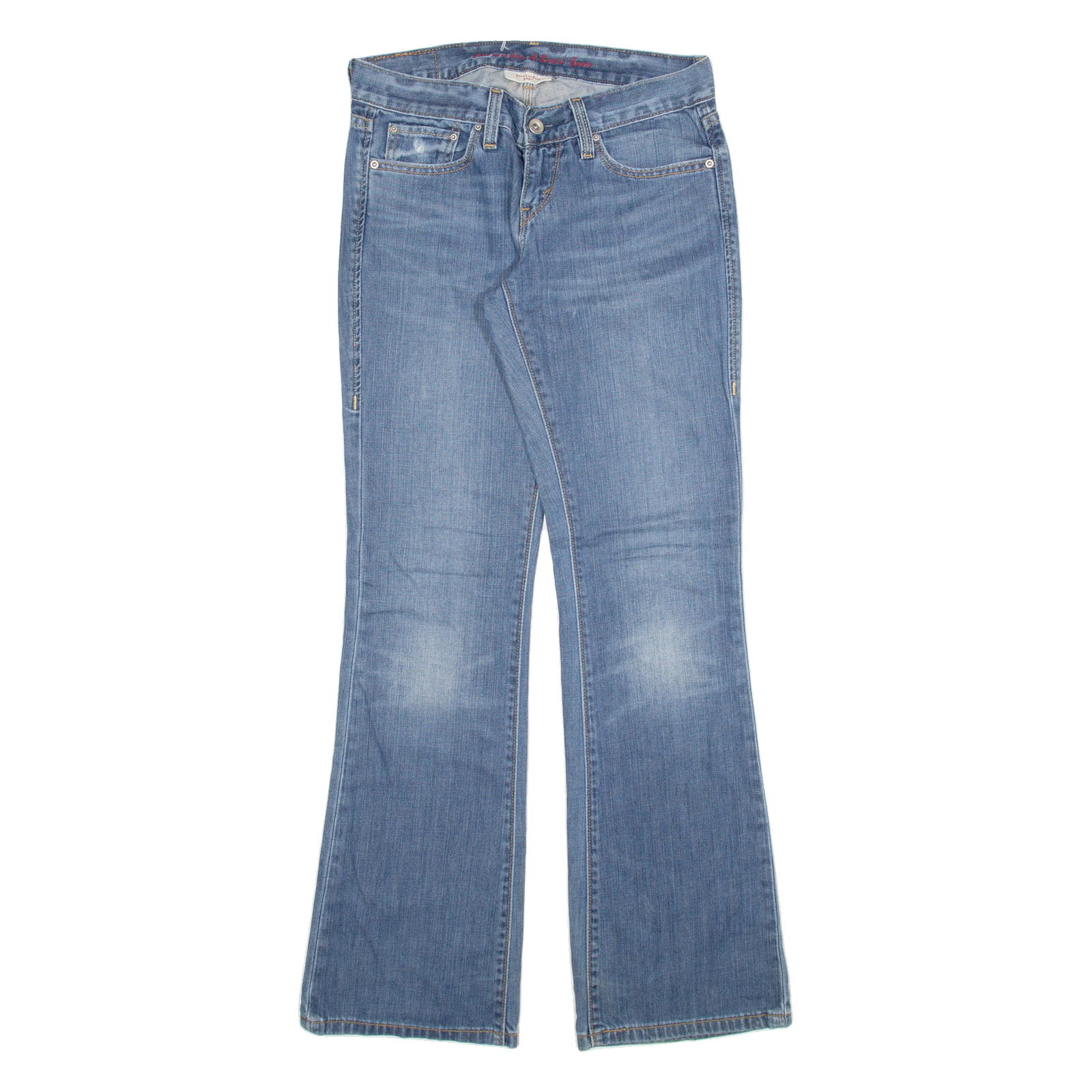 LEVI'S 522 Womens Jeans Blue Slim Bootcut Stone Wash W26 L32 Refurbished - N/A refurbished available on Cerqular