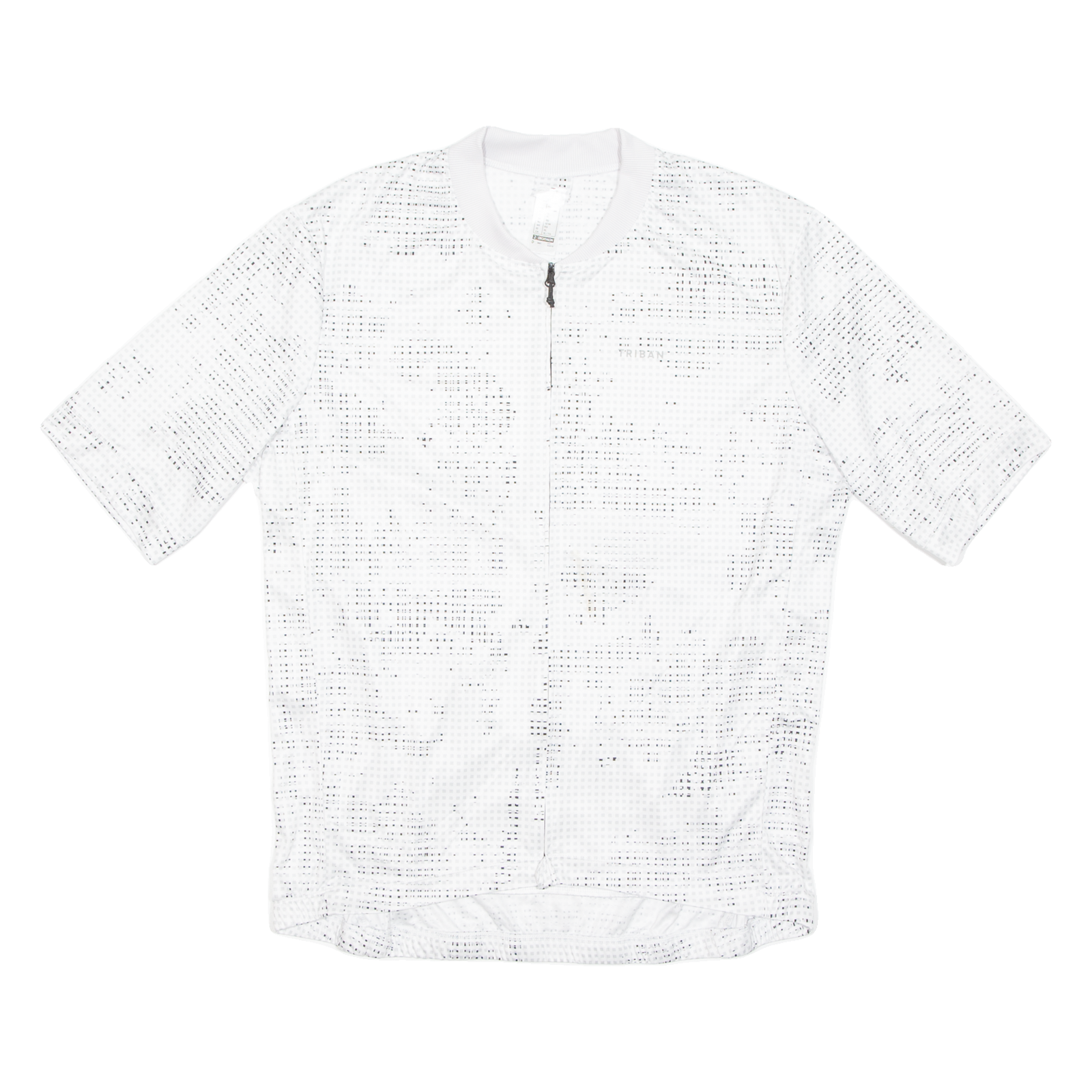 Cycling Mens Jersey White Full Zip XL Refurbished - N/A refurbished available on Cerqular