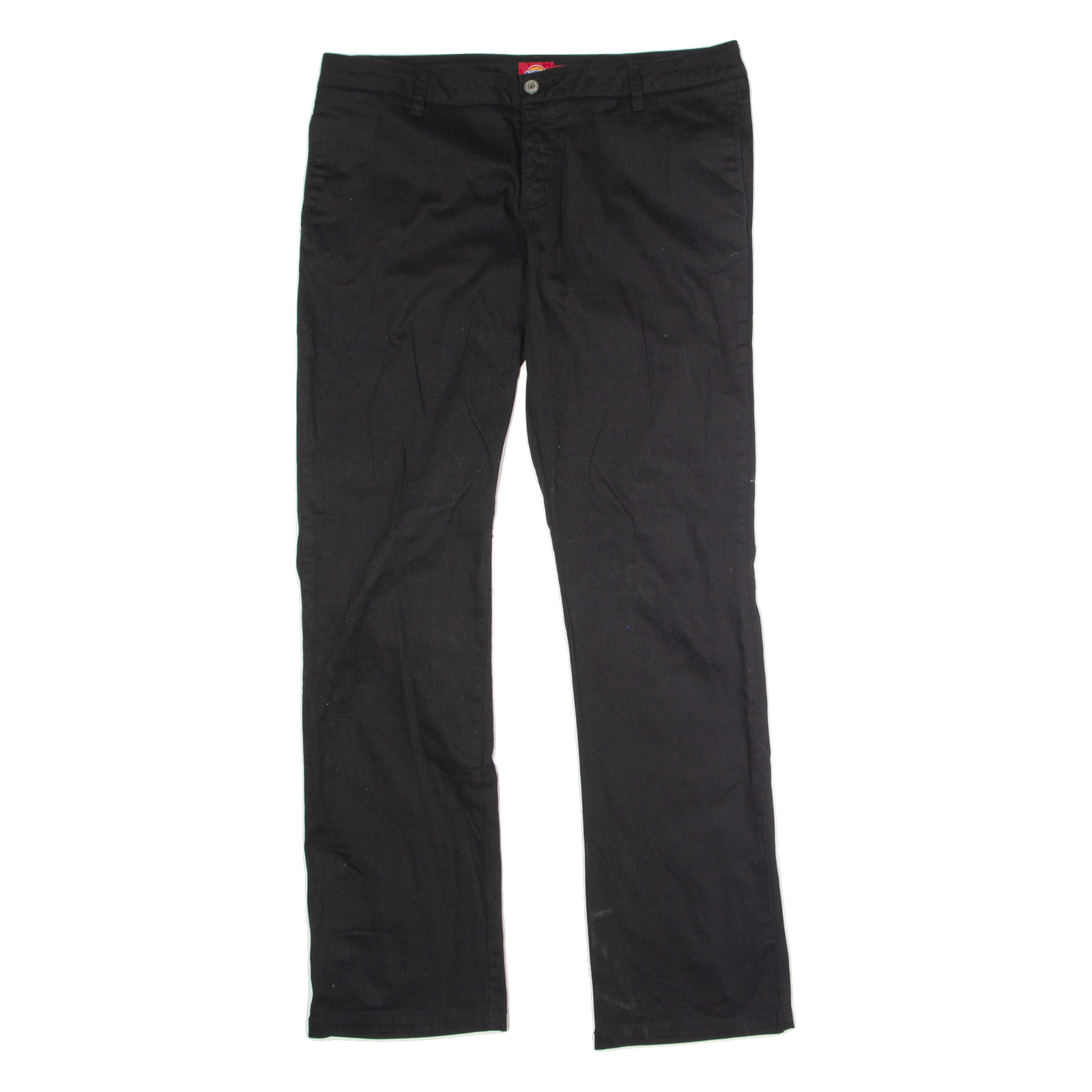 DICKIES Workwear Womens Trousers Black Regular Straight W36 L32 Refurbished - N/A refurbished available on Cerqular