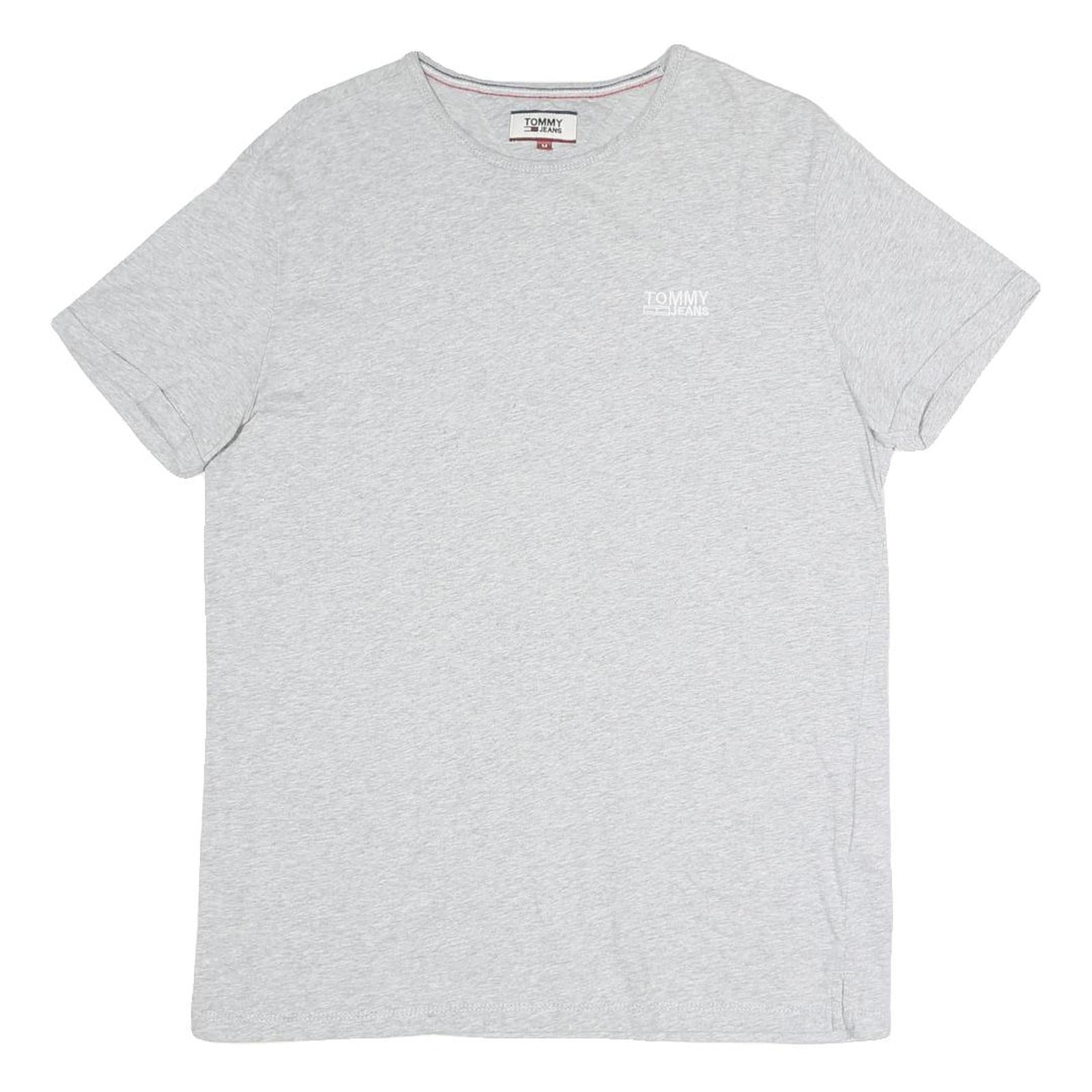 Buy TOMMY JEANS Mens Grey Plain T-Shirt M Short Sleeve Crew Neck Casual Cotton Blend Refurbished - $19.49 TOMMY JEANS Mens Grey Plain T-Shirt M Short Sleeve Crew Neck Casual Cotton Blend Refurbished - N/A refurbished available on Cerqular