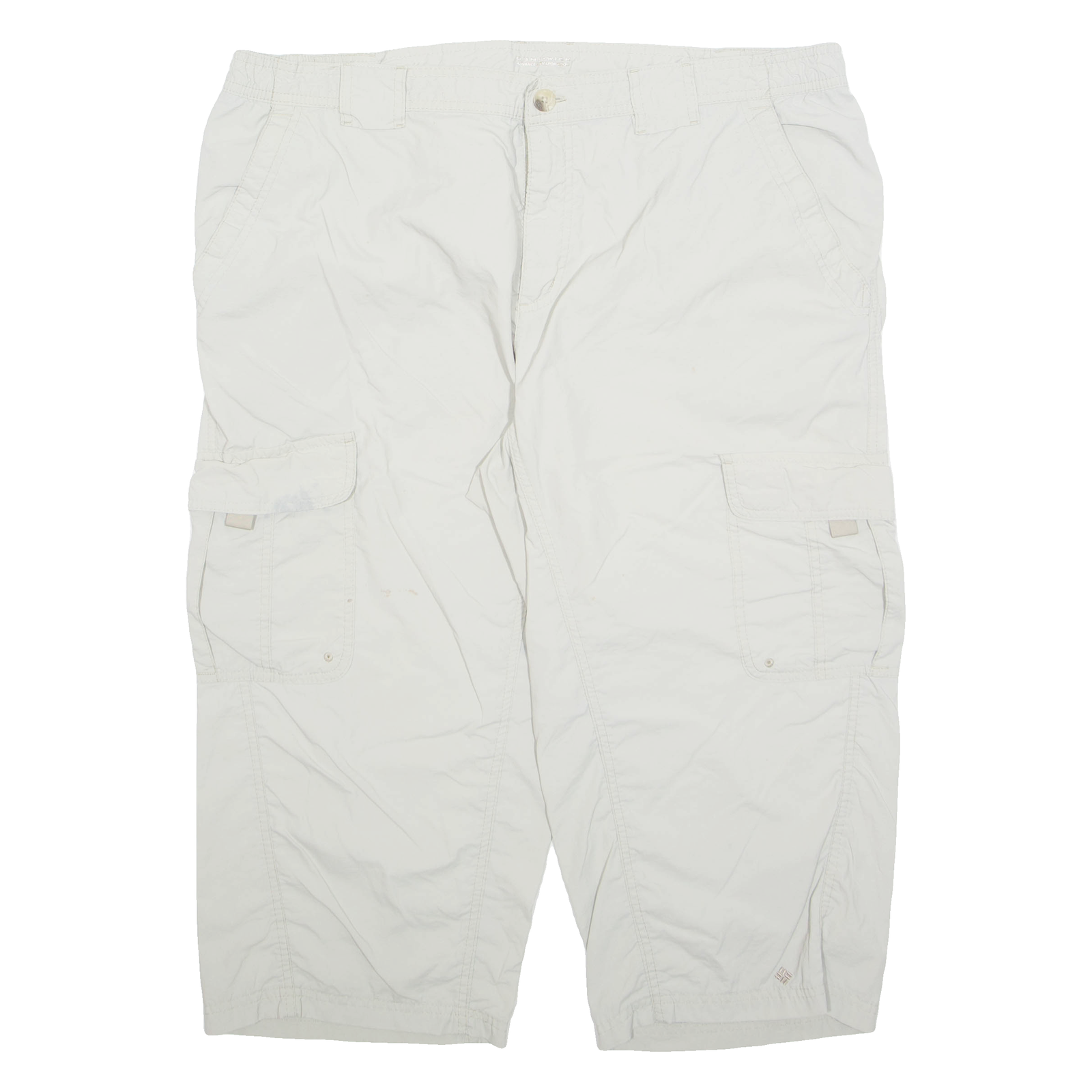 COLUMBIA Mens Casual Shorts Cream XL W38 Refurbished - N/A refurbished available on Cerqular