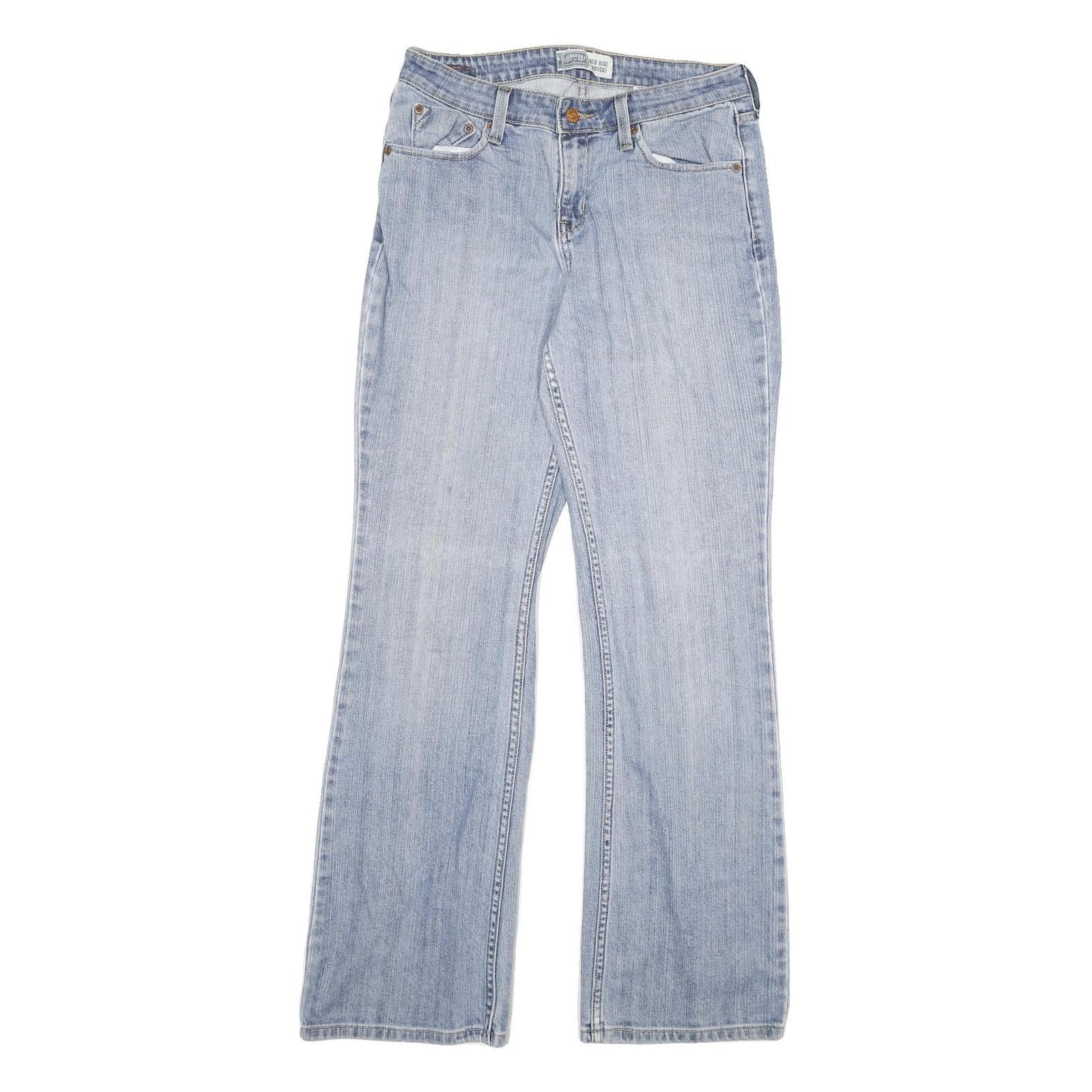 LEVI'S Womens Relaxed Jeans Blue Denim Light W29 L32 Classic Cotton Blend Zip Refurbished - N/A refurbished available on Cerqular