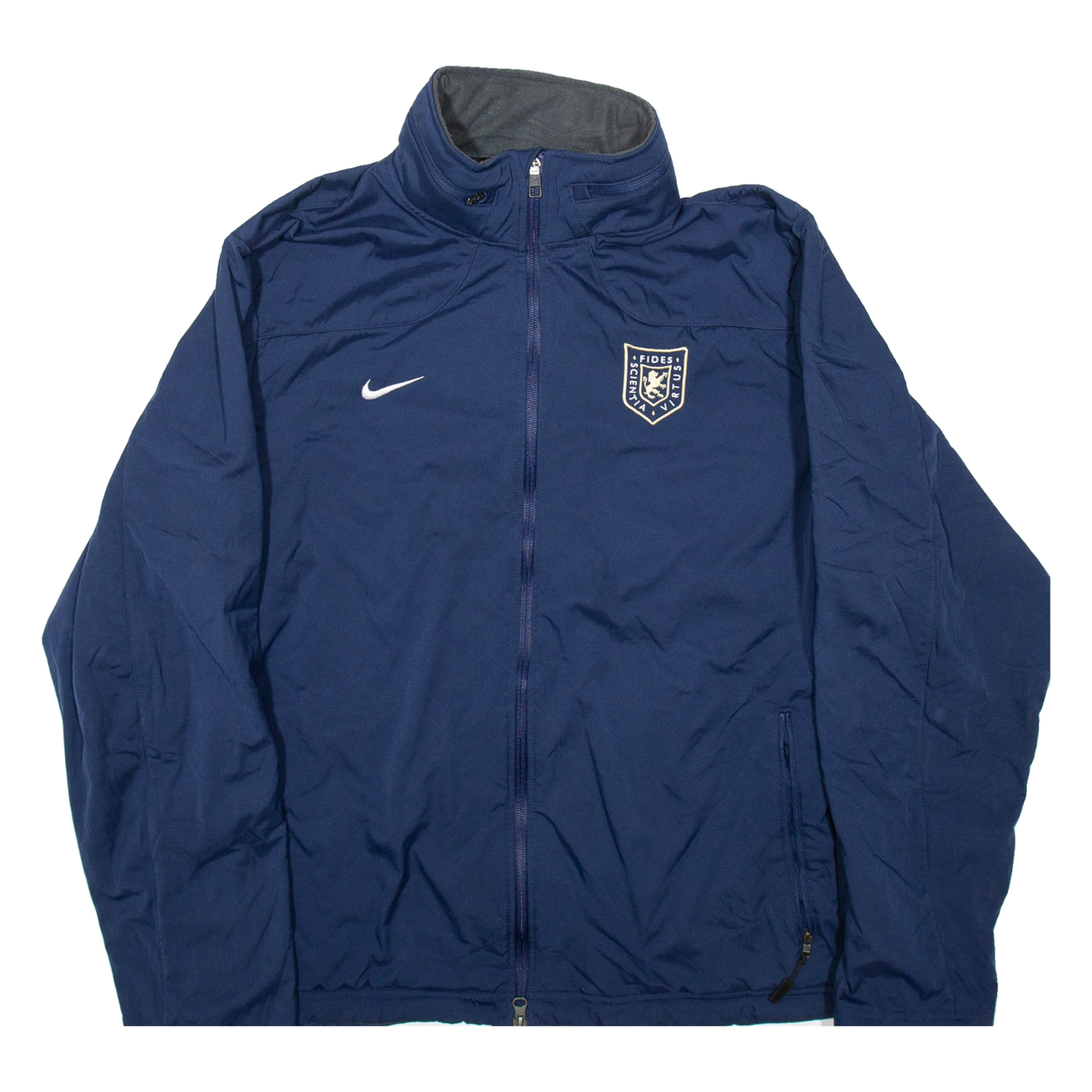NIKE Providence Academy Sherpa Lined Mens Jacket Blue USA 2XL Refurbished - N/A refurbished available on Cerqular