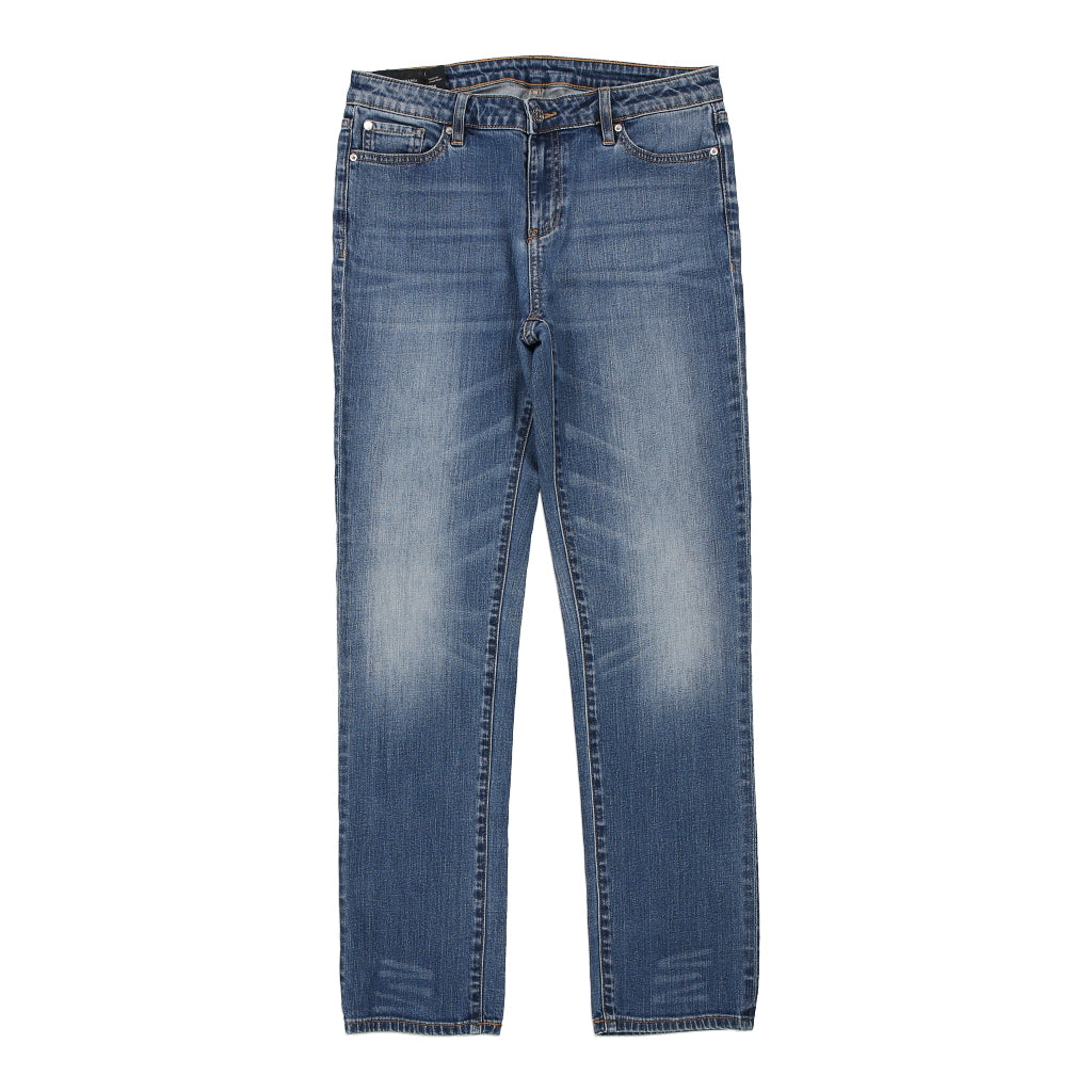 Buy Armani Exchange Jeans - 29W UK 10 Blue Cotton Refurbished - $20.09 Armani Exchange Jeans - 29W UK 10 Blue Cotton Refurbished - Thrifted (note: this is a term often used to describe second- refurbished available on Cerqular