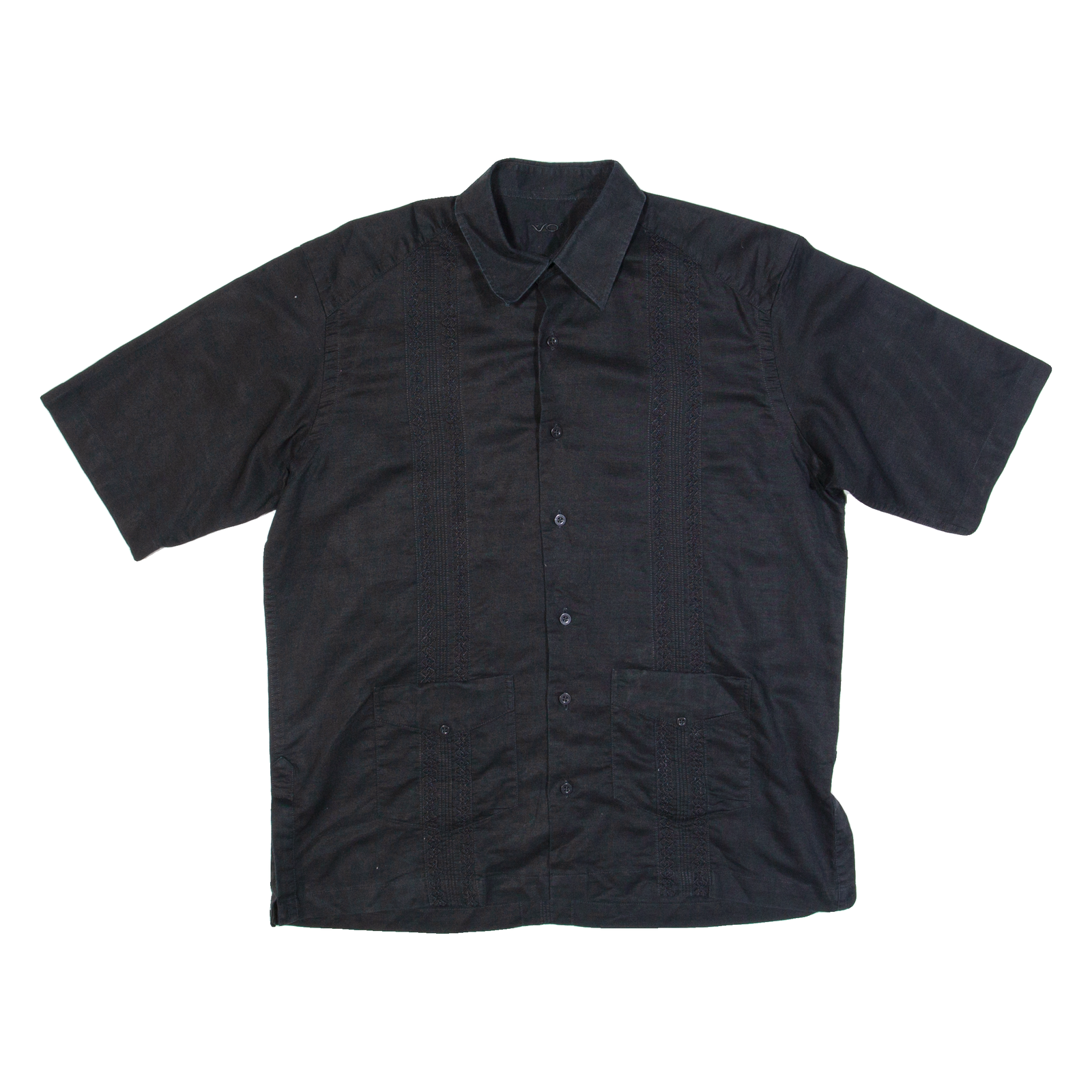 VO5 Mens Plain Shirt Black L Refurbished - N/A refurbished available on Cerqular