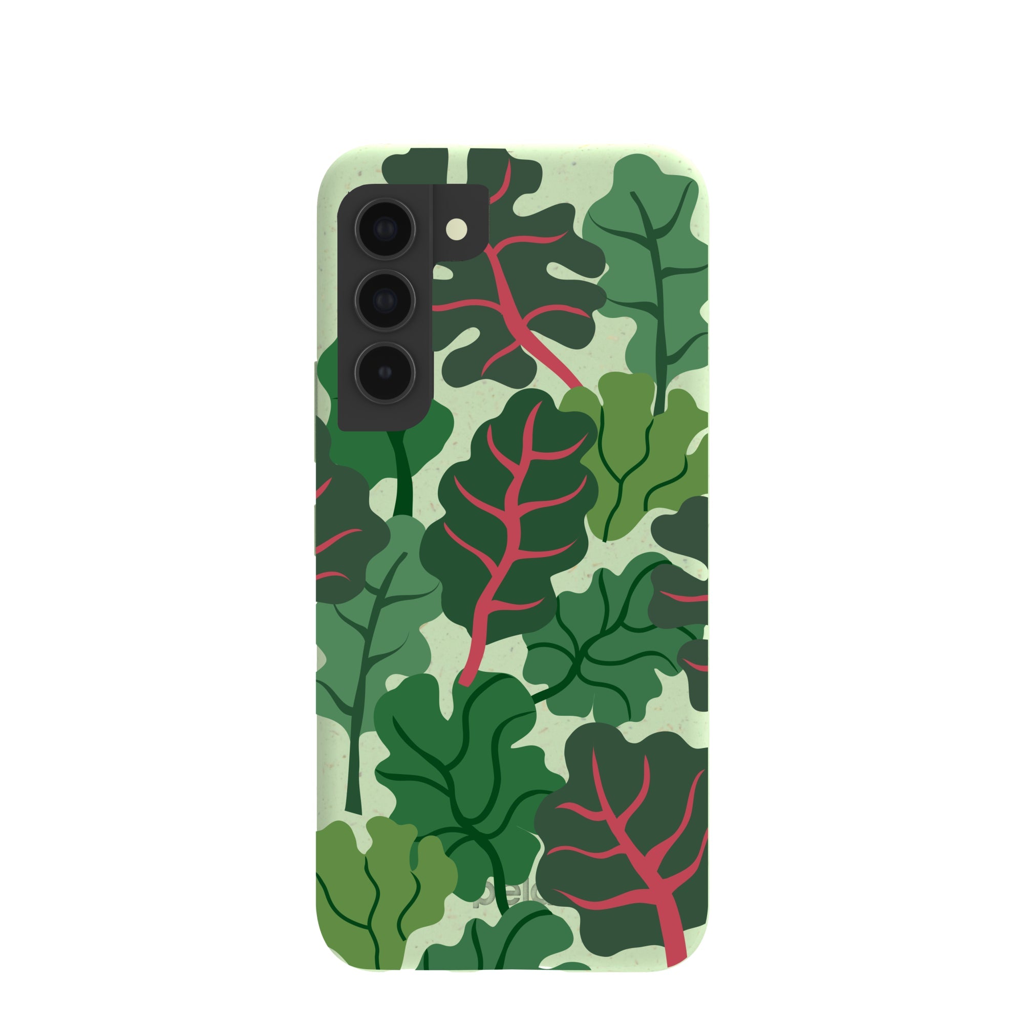Sage Green Leafy Greens Samsung Galaxy S22 Case Refurbished - Pela Case refurbished available on Cerqular