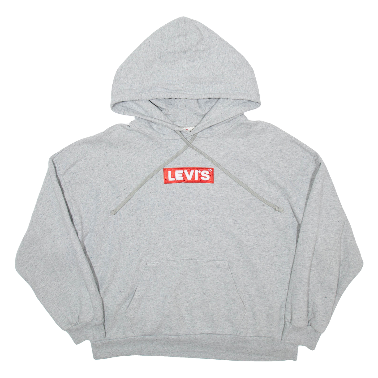 LEVI'S Mens Grey Hoodie M Refurbished - N/A refurbished available on Cerqular