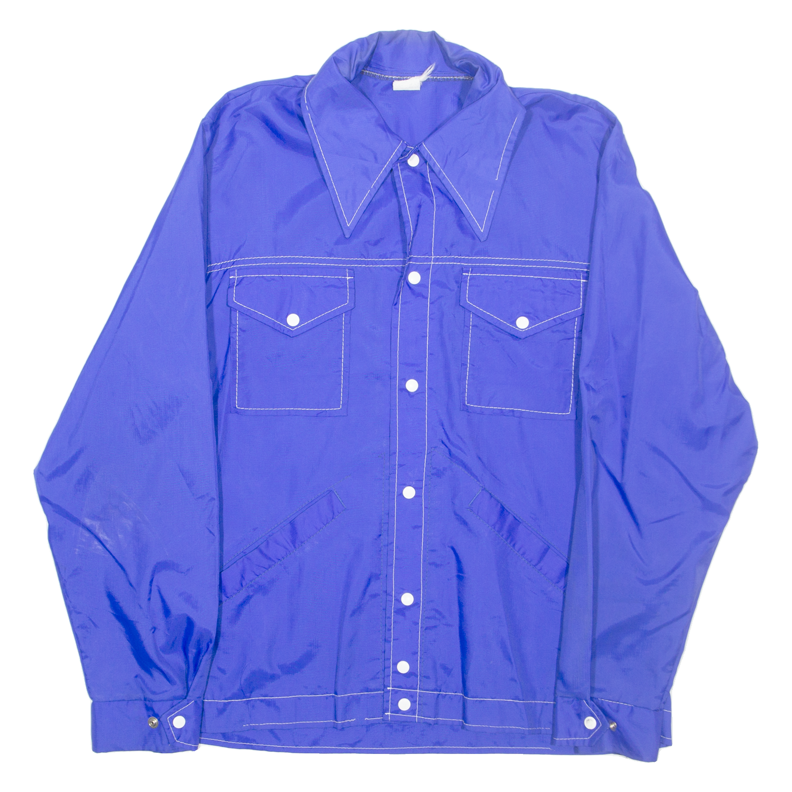 Mens Jacket Blue Nylon M Refurbished - N/A refurbished available on Cerqular