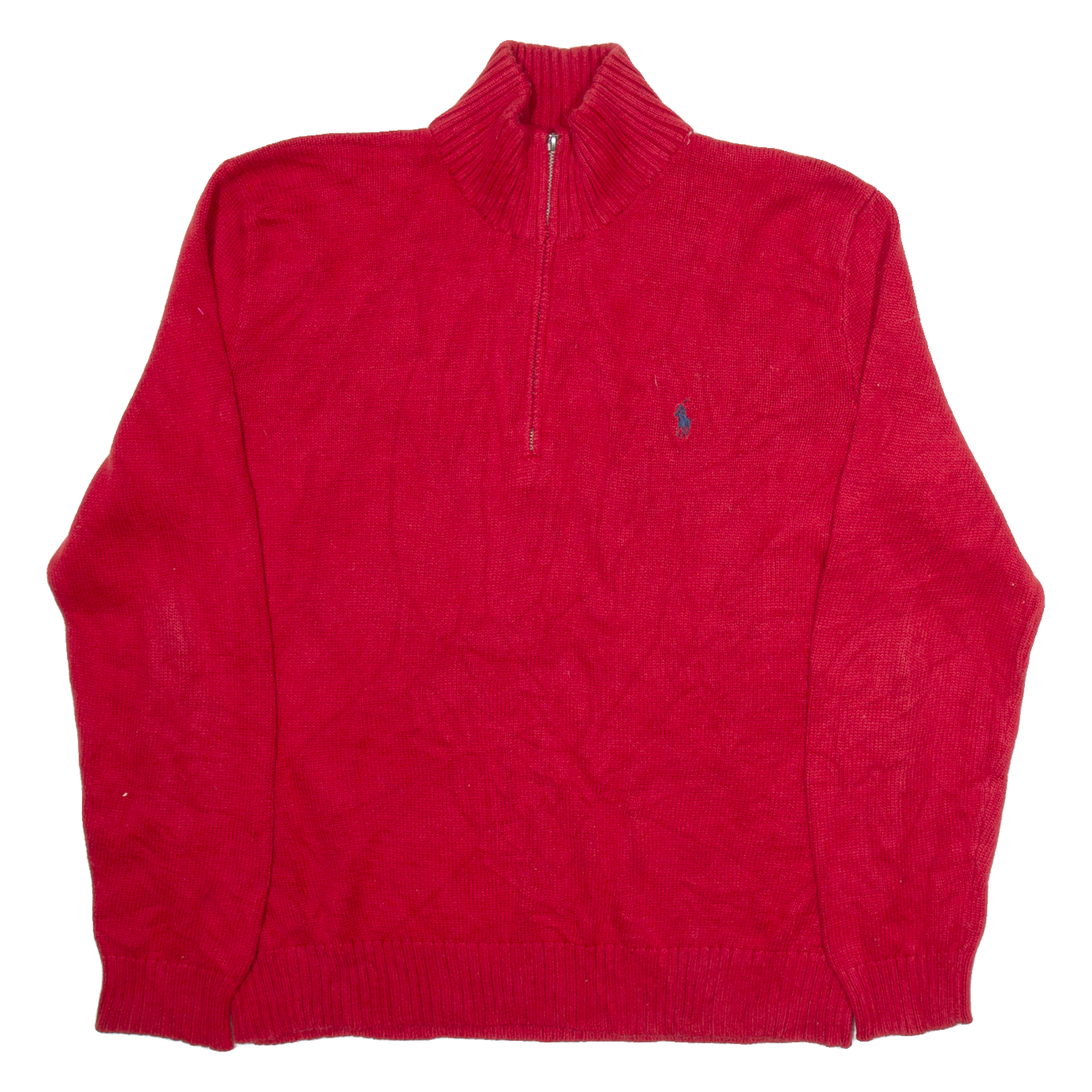Buy POLO RALPH LAUREN Mens Jumper Red 1/4 Zip Tight Knit L Refurbished - $67.59 POLO RALPH LAUREN Mens Jumper Red 1/4 Zip Tight Knit L Refurbished - N/A refurbished available on Cerqular
