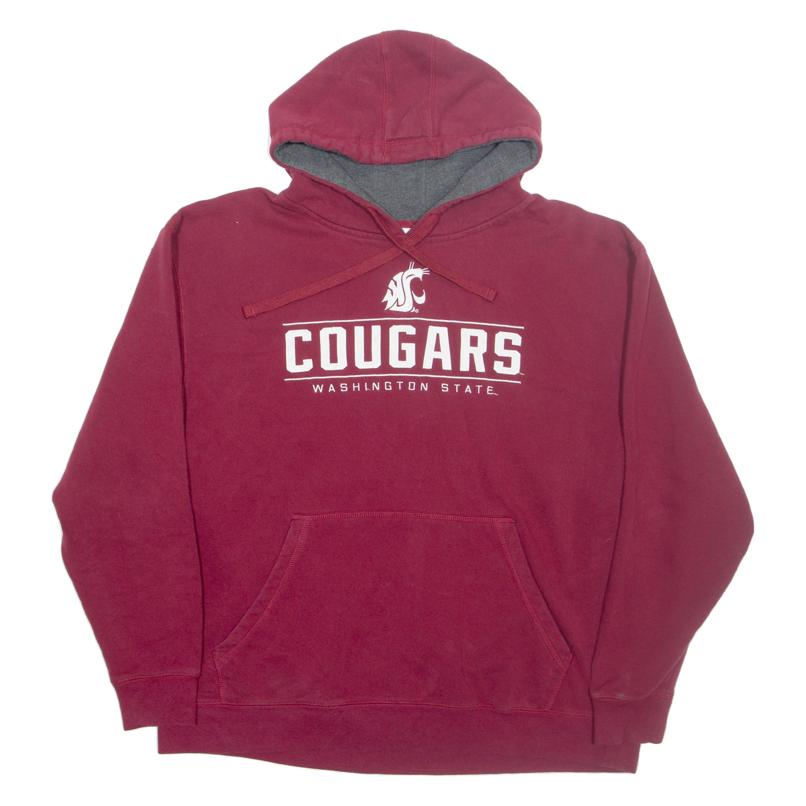 CHAMPION Cougars Washington Mens Maroon Hoodie USA L Refurbished - N/A refurbished available on Cerqular