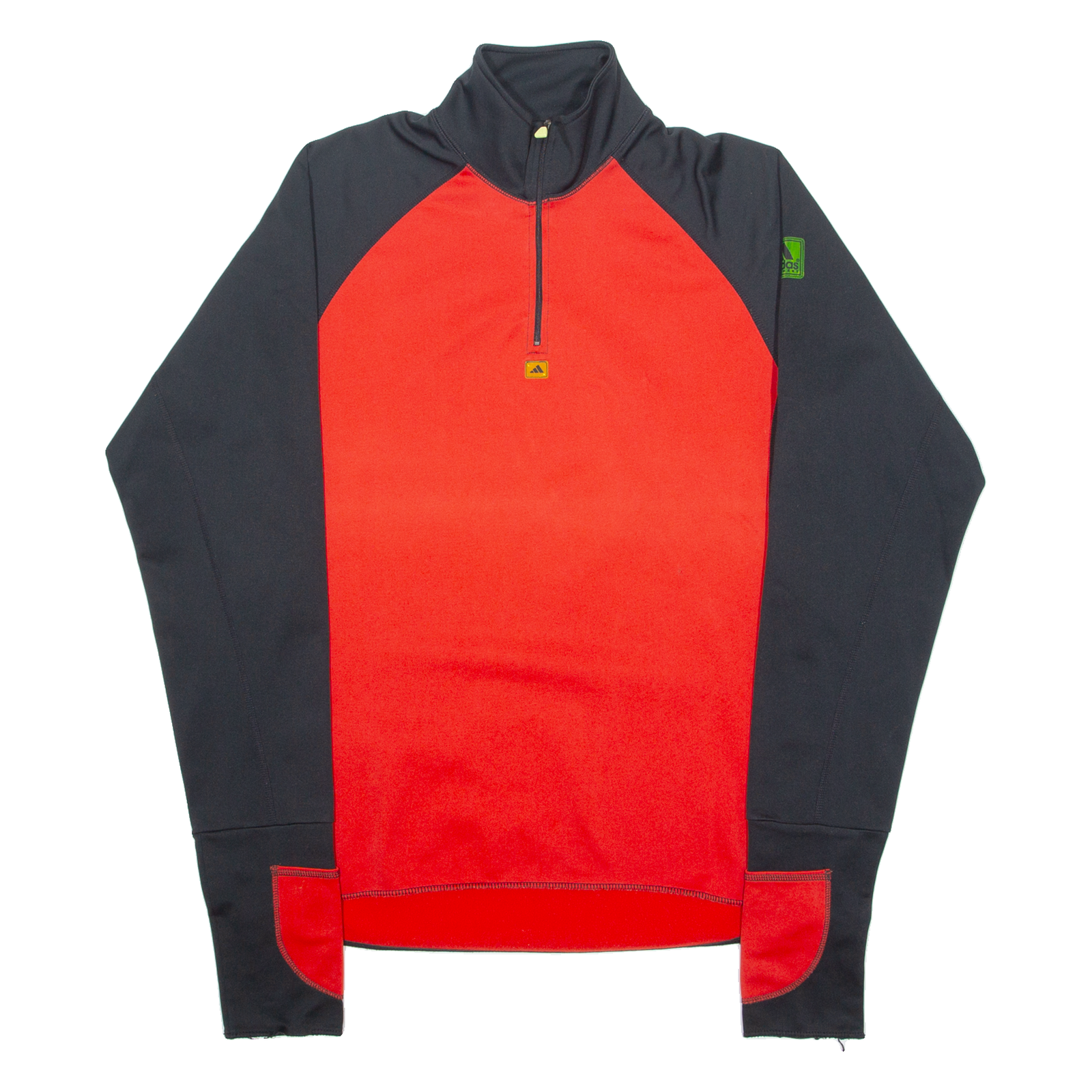 ADIDAS EQUIPMENT Mens Sweatshirt Red 1/4 Zip 90s M Refurbished - N/A refurbished available on Cerqular