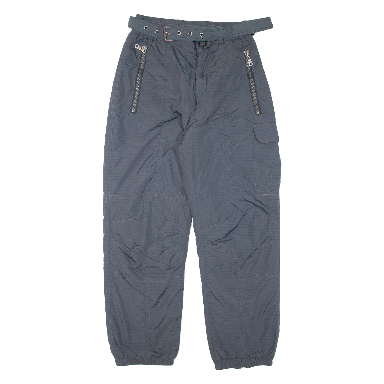 SUN SET Belted Insulated Outdoor Womens Trousers Grey Straight 90s W27 L29 Refurbished - N/A refurbished available on Cerqular