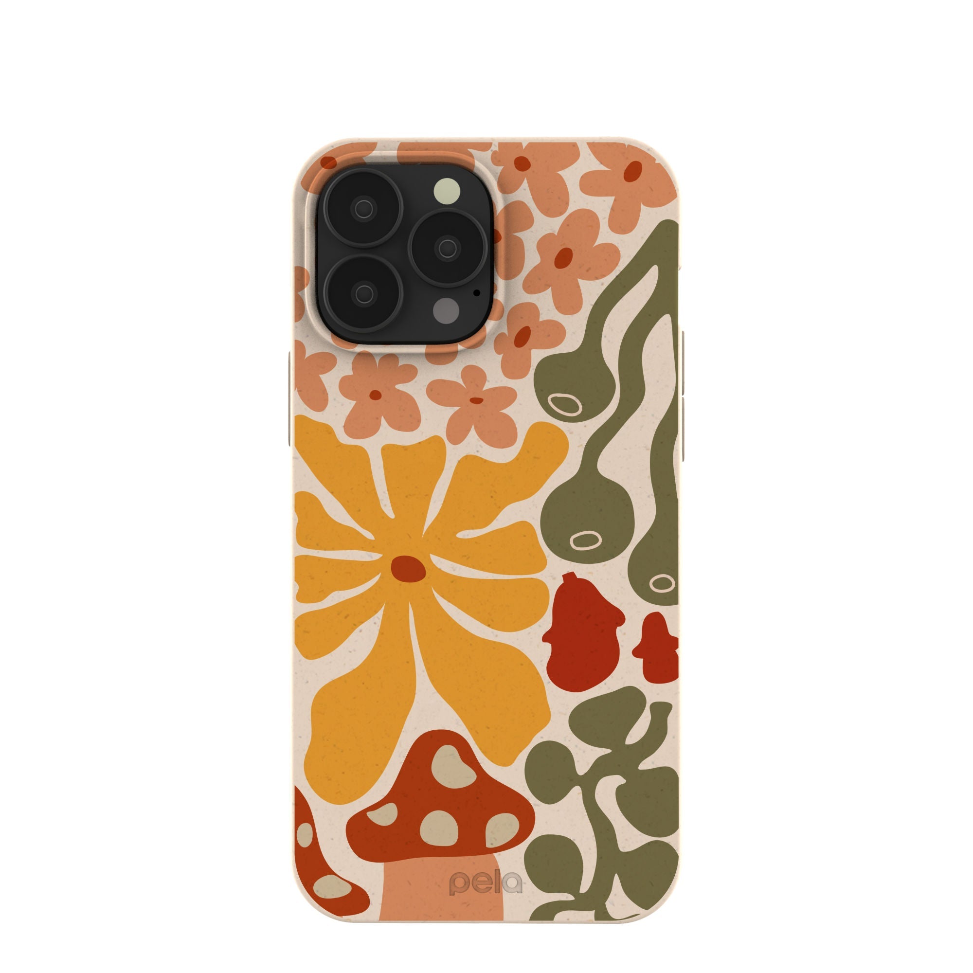 Seashell Fall Flourish iPhone 13 Pro Max Case Refurbished - Pela Case refurbished available on Cerqular