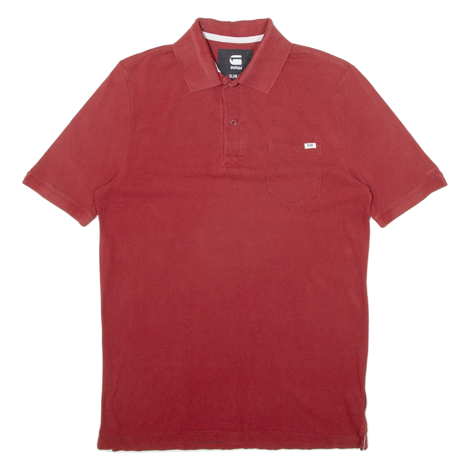 G-STAR RAW Mens Polo Shirt Red S Refurbished - N/A refurbished available on Cerqular