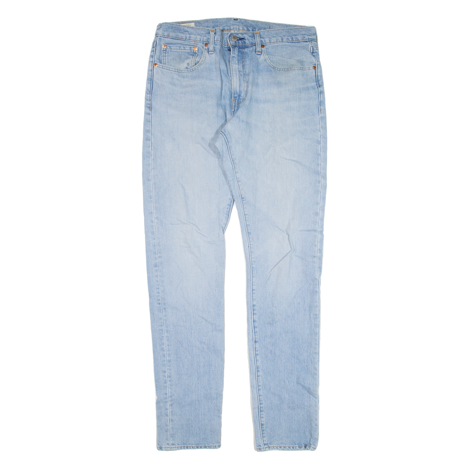LEVI'S 512 BIG E Jeans Womens Blue Slim Tapered W33 L34 Refurbished - N/A refurbished available on Cerqular