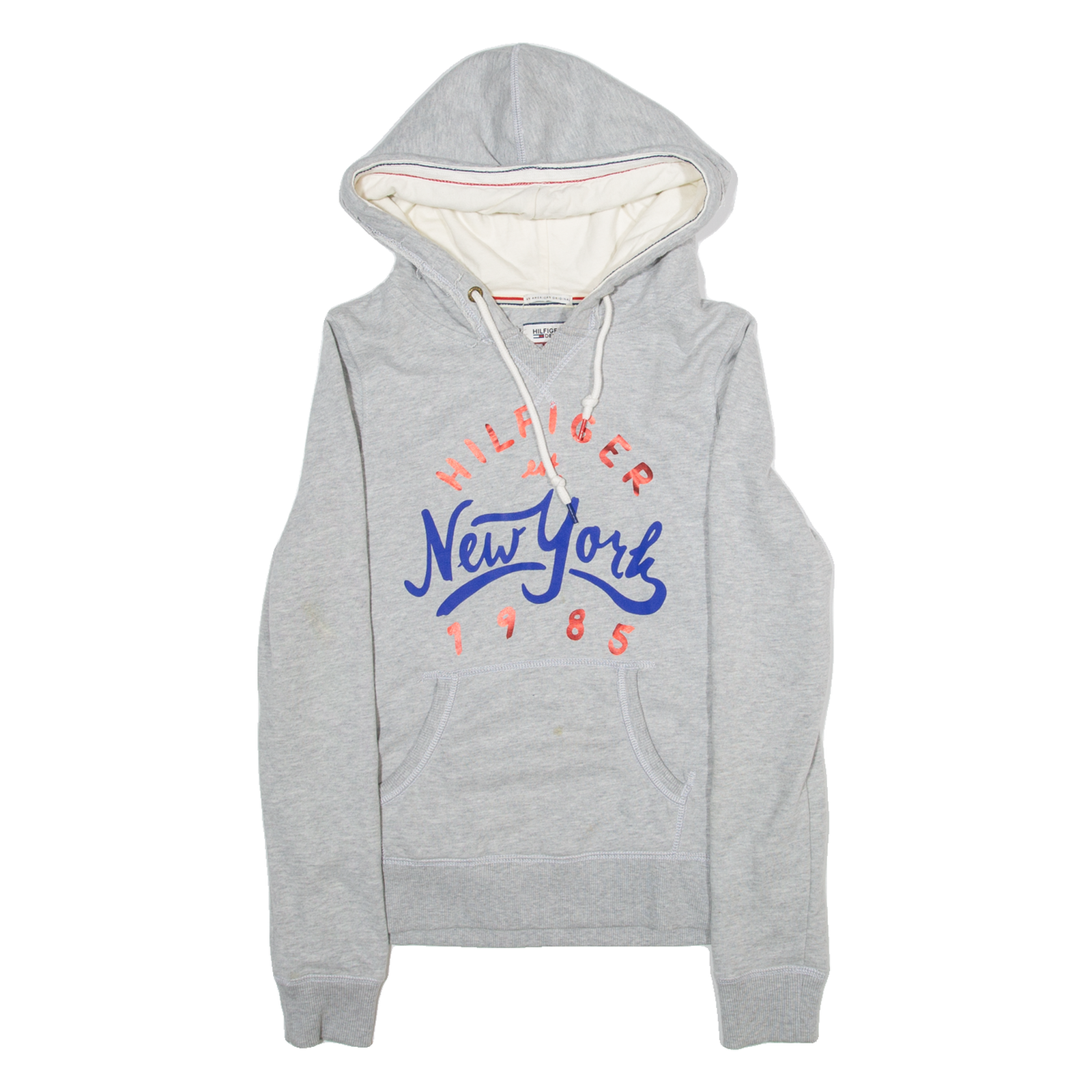 Buy TOMMY HILFIGER Womens Grey Hoodie 90s S Refurbished - $28.59 TOMMY HILFIGER Womens Grey Hoodie 90s S Refurbished - N/A refurbished available on Cerqular