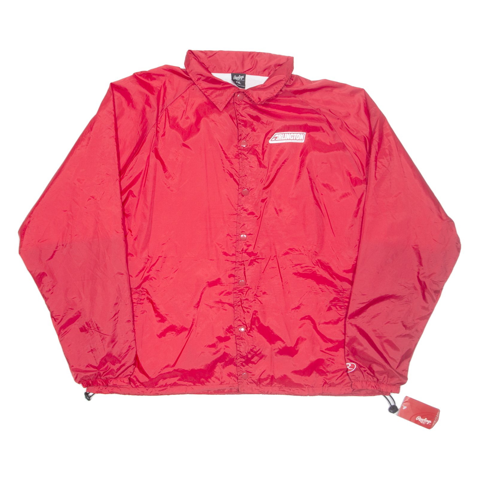 RAWLINSON Mens Workwear Jacket Red Nylon 2XL Refurbished - N/A refurbished available on Cerqular
