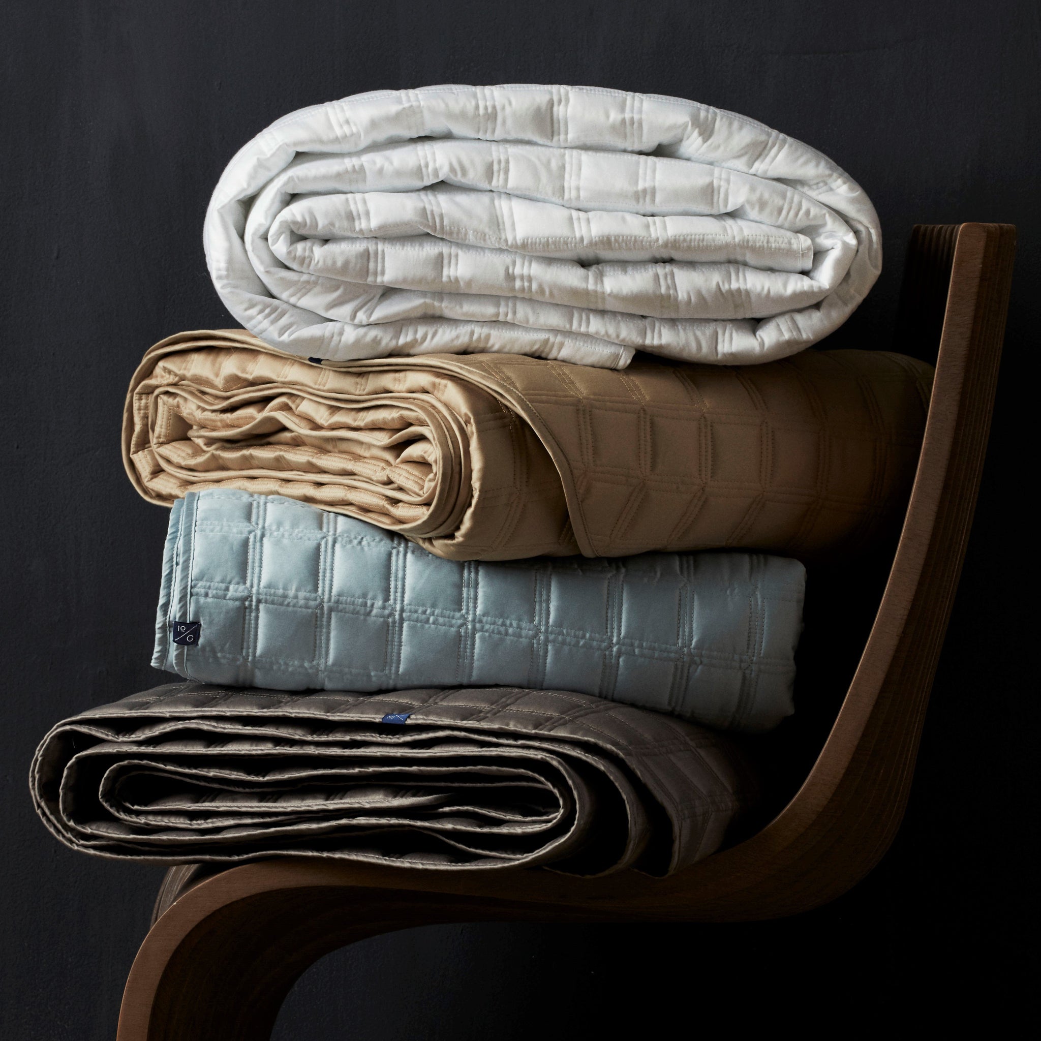 Coverlet | Size: Twin/Twin XL | Color: Beige | Touch: Sateen Refurbished - N/A refurbished available on Cerqular