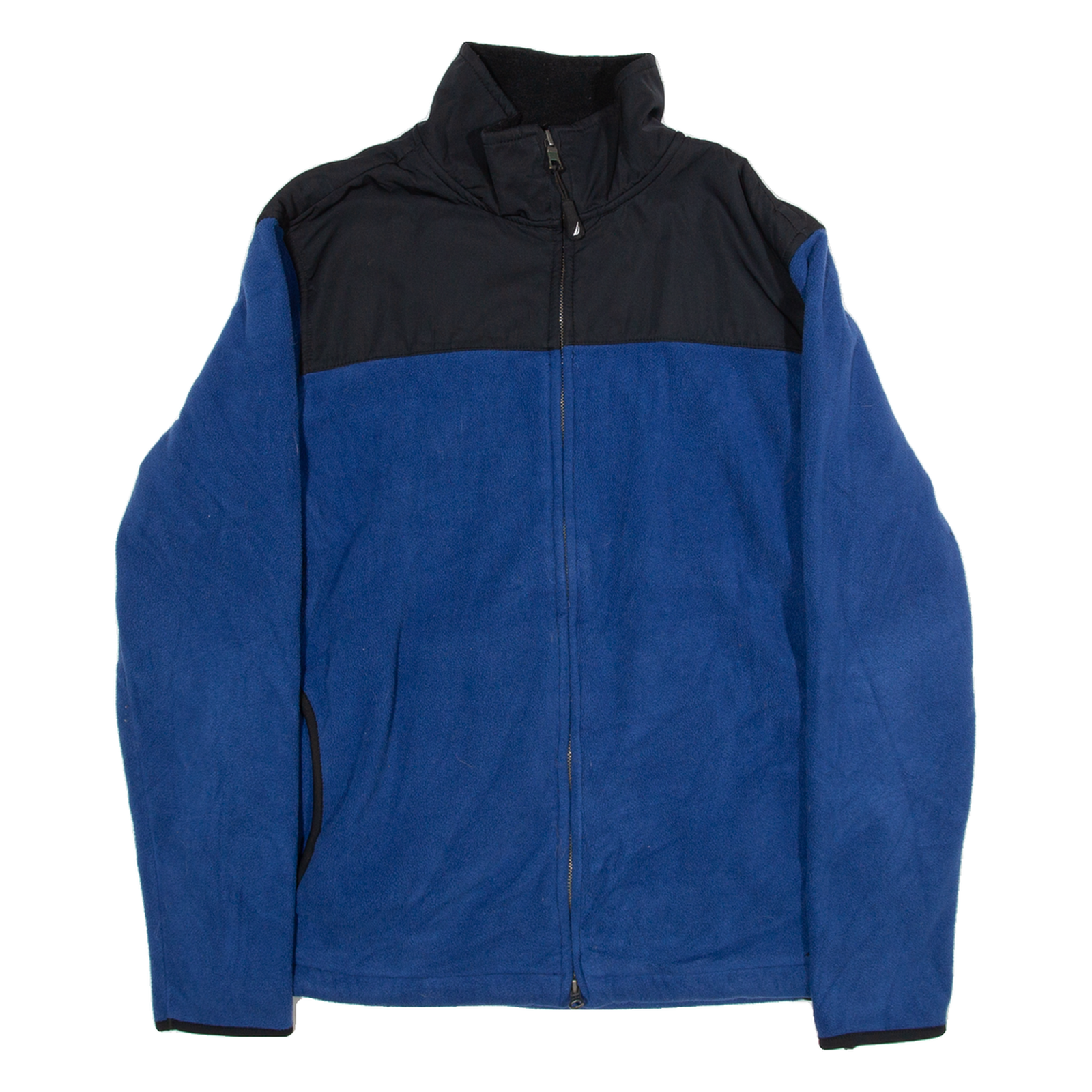NAUTICA Mens Fleece Jacket Blue S Refurbished - N/A refurbished available on Cerqular