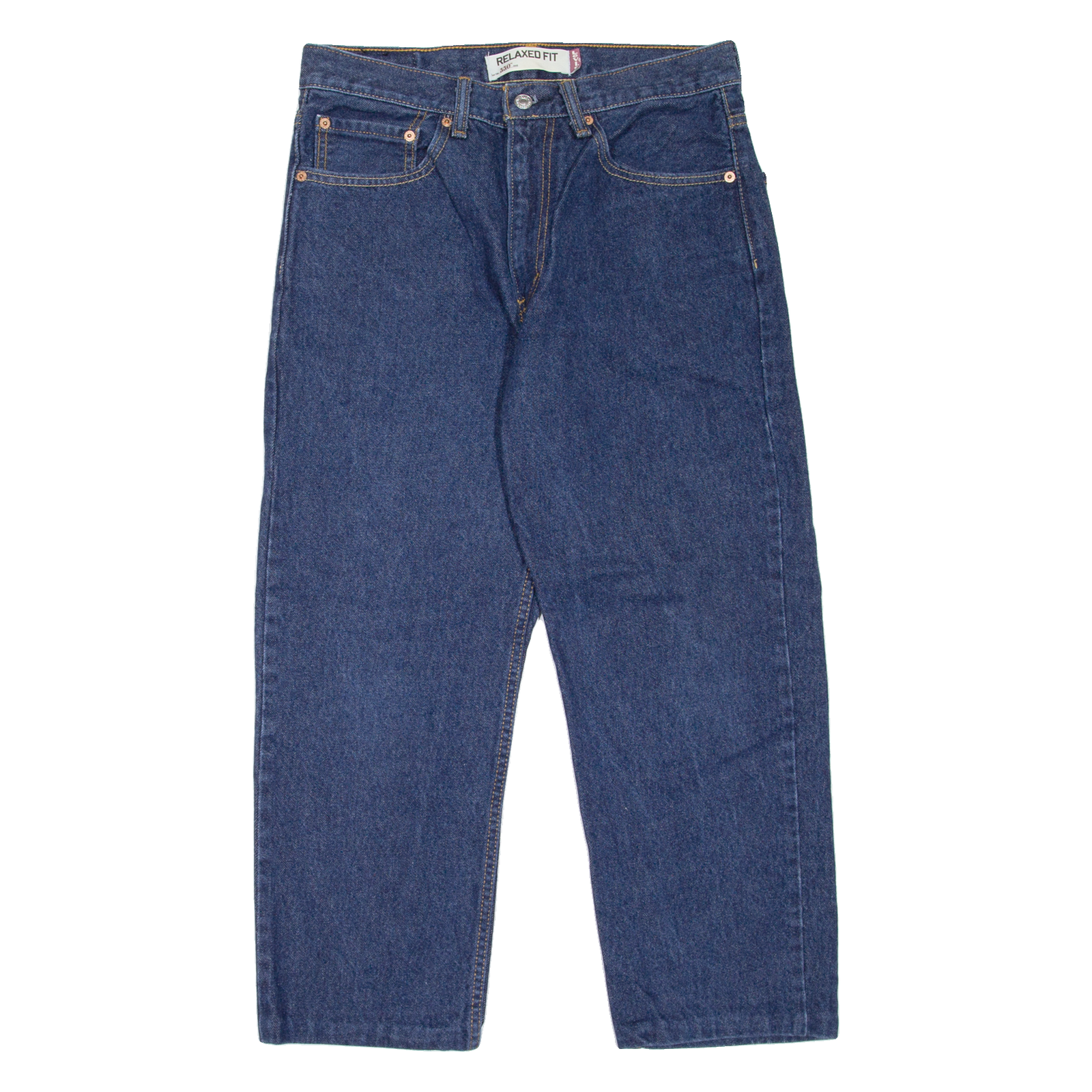LEVI'S 550 Jeans Mens Blue Relaxed Tapered W32 L25 Refurbished - N/A refurbished available on Cerqular