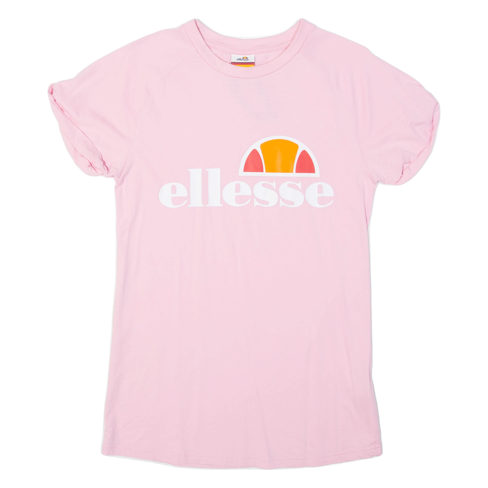 ELLESSE Womens T-Shirt Pink UK 8 Refurbished - N/A refurbished available on Cerqular