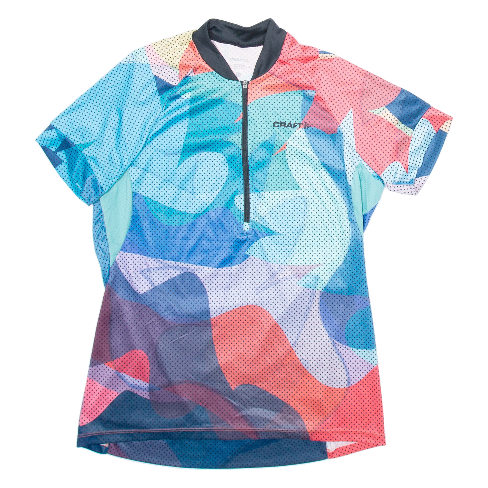 CRAFT Cycling Womens Jersey Blue 1/2 Zip L Refurbished - N/A refurbished available on Cerqular