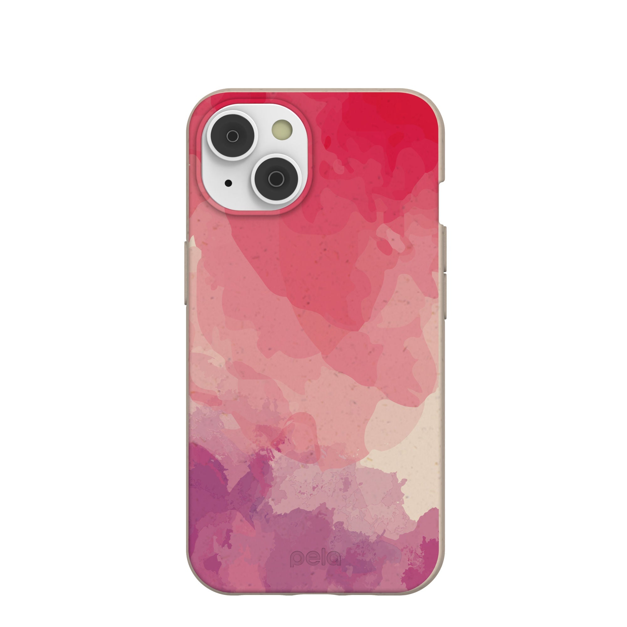 Seashell Pink Haze iPhone 14/16e Case Refurbished - Pela Case refurbished available on Cerqular