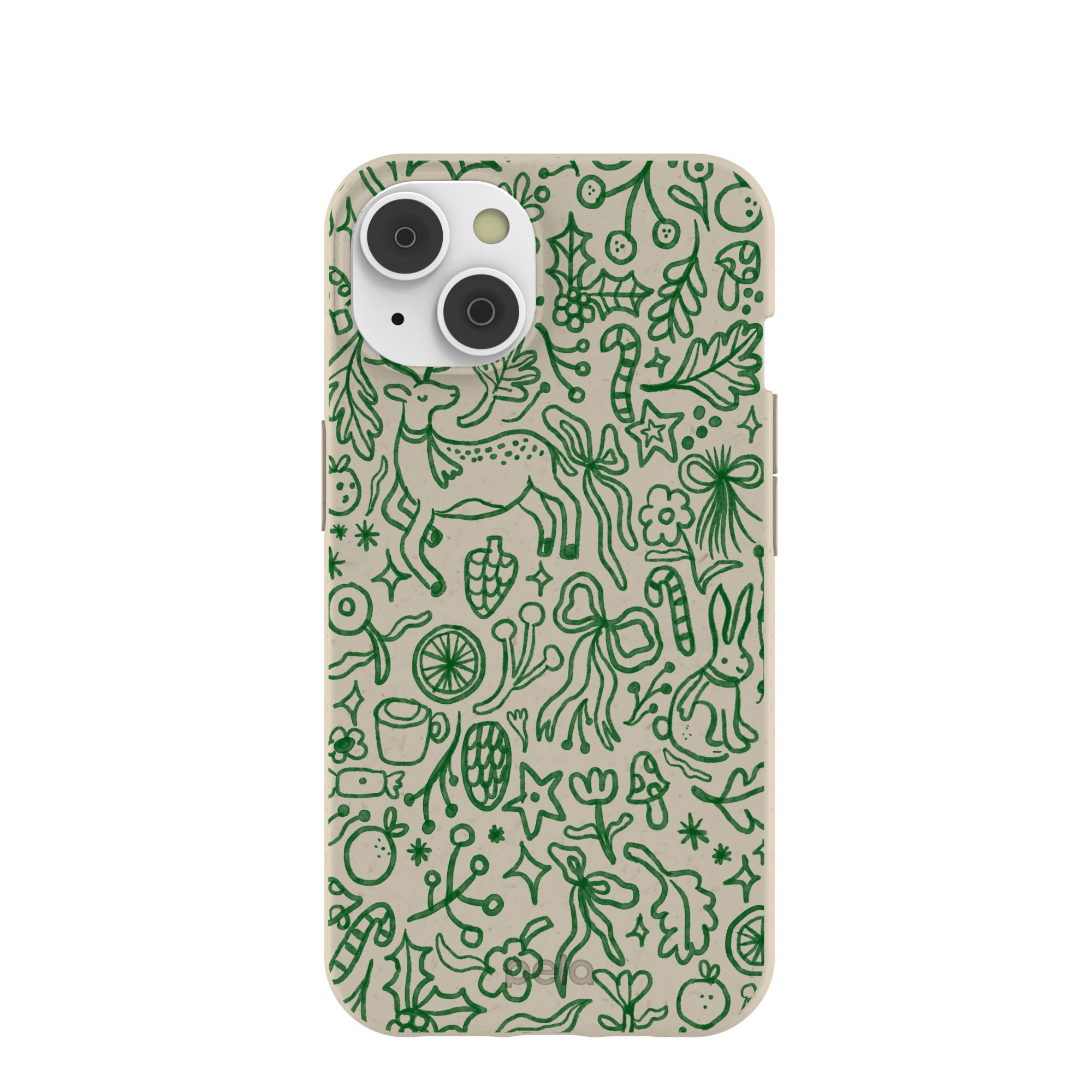 London Fog Cozy Woodland iPhone 14/16e Case Refurbished - Pela Case refurbished available on Cerqular