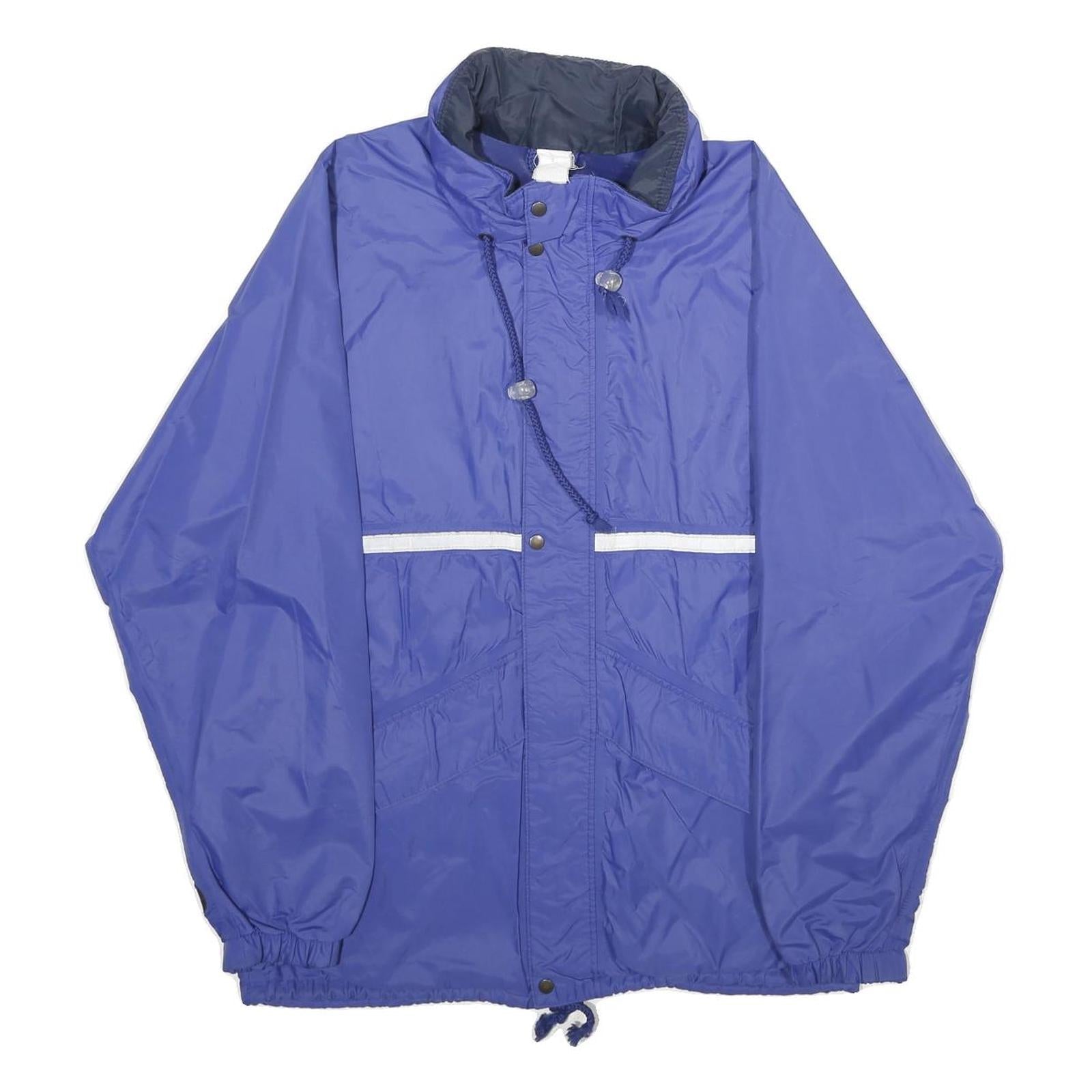 AQUA GUARD Mens Blue Jacket XS Polyamide Blend Plain Zip Lightweight Refurbished - N/A refurbished available on Cerqular