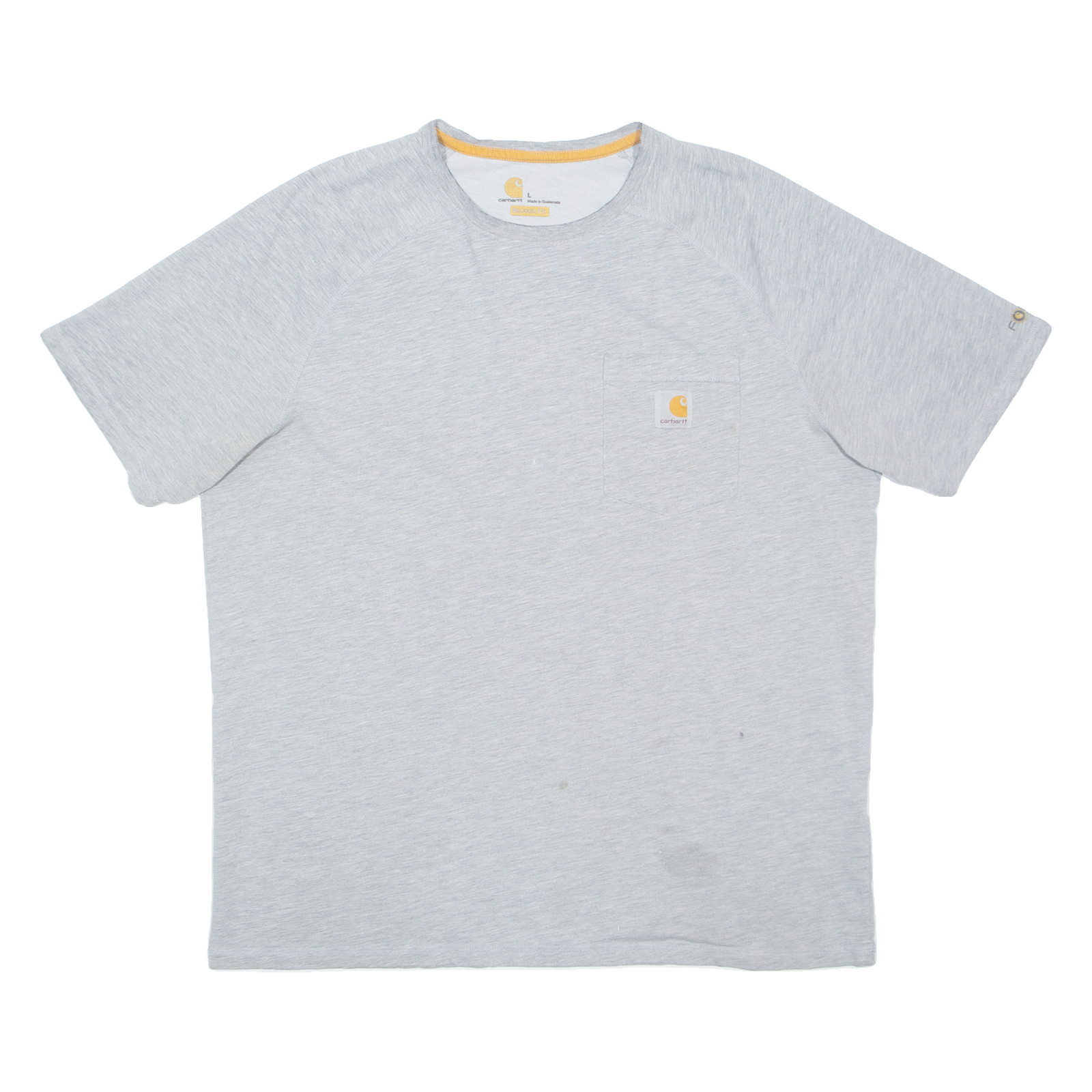 CARHARTT Mens T-Shirt Grey L Refurbished - N/A refurbished available on Cerqular