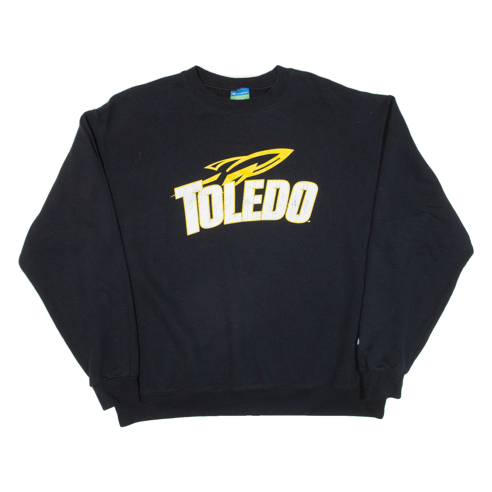 CHAMPION Toledo Mens Sweatshirt Black USA XL Refurbished - N/A refurbished available on Cerqular