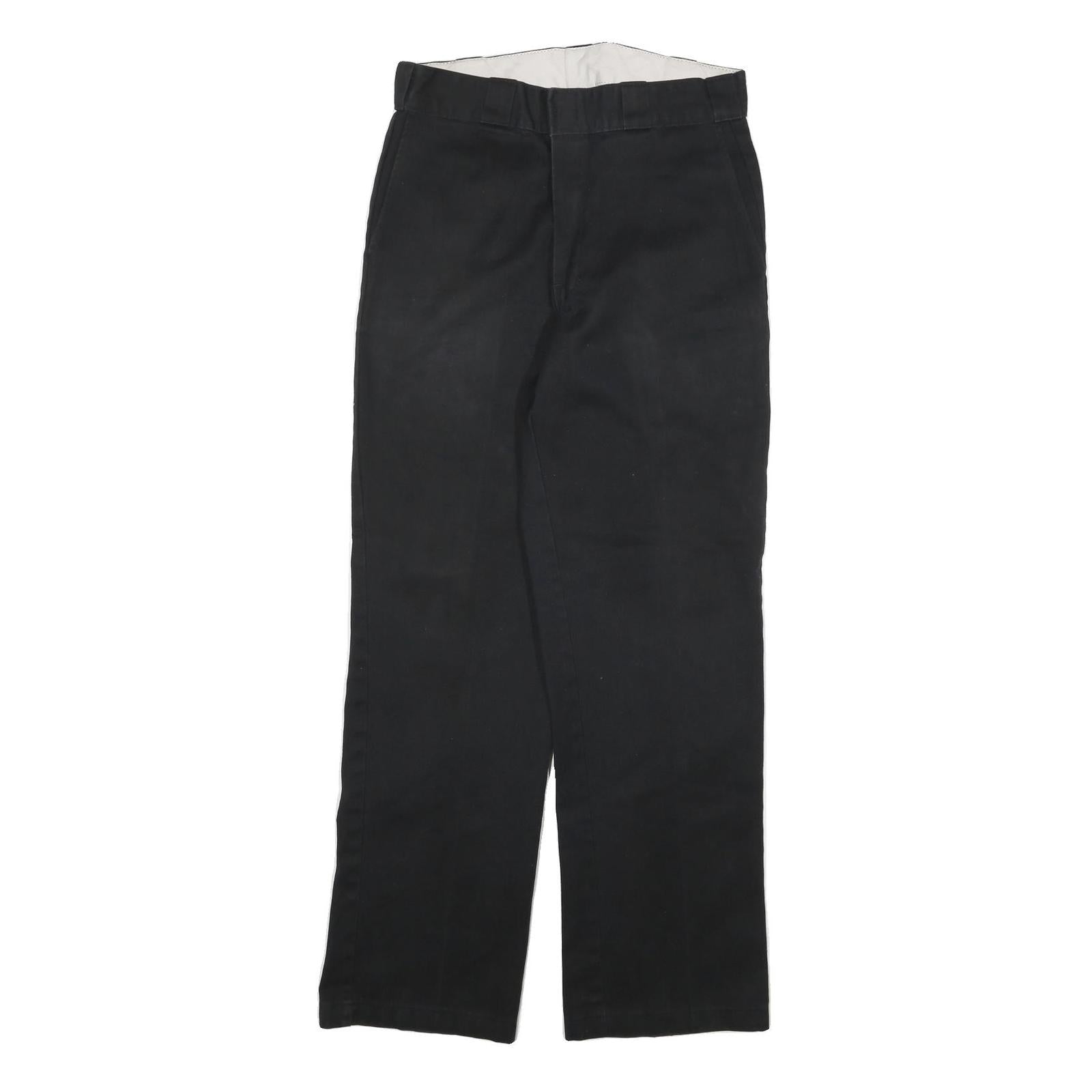 Buy DICKIES Mens Cotton Blend Black Regular Straight Fit Trousers W30 L30 Workwear Refurbished - $40.29 DICKIES Mens Cotton Blend Black Regular Straight Fit Trousers W30 L30 Workwear Refurbished - N/A refurbished available on Cerqular