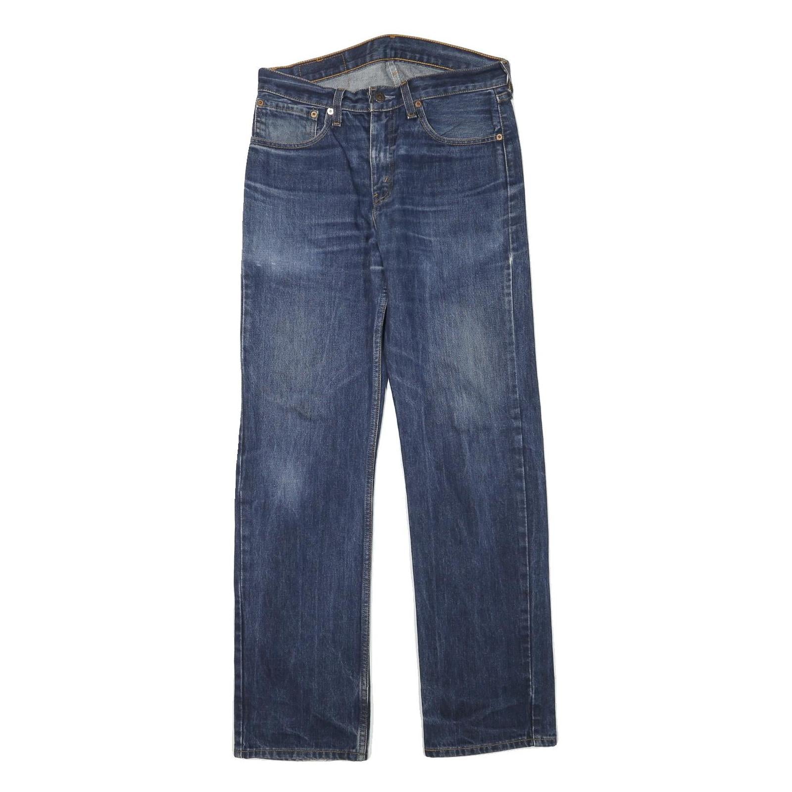 LEVI'S Mens Jeans Blue Regular Straight Denim Medium W30 L31 Classic Cotton Refurbished - N/A refurbished available on Cerqular
