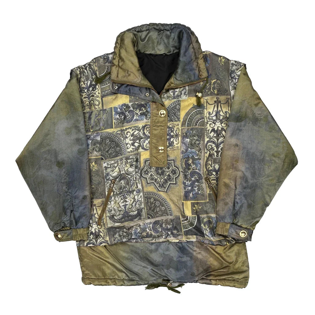 Buy 1980'S Unbranded Ski Jacket - Large Multicoloured Polyester Refurbished - $22.10 1980'S Unbranded Ski Jacket - Large Multicoloured Polyester Refurbished - Thrifted (note: this is a term often used to describe second- refurbished available on Cerqular