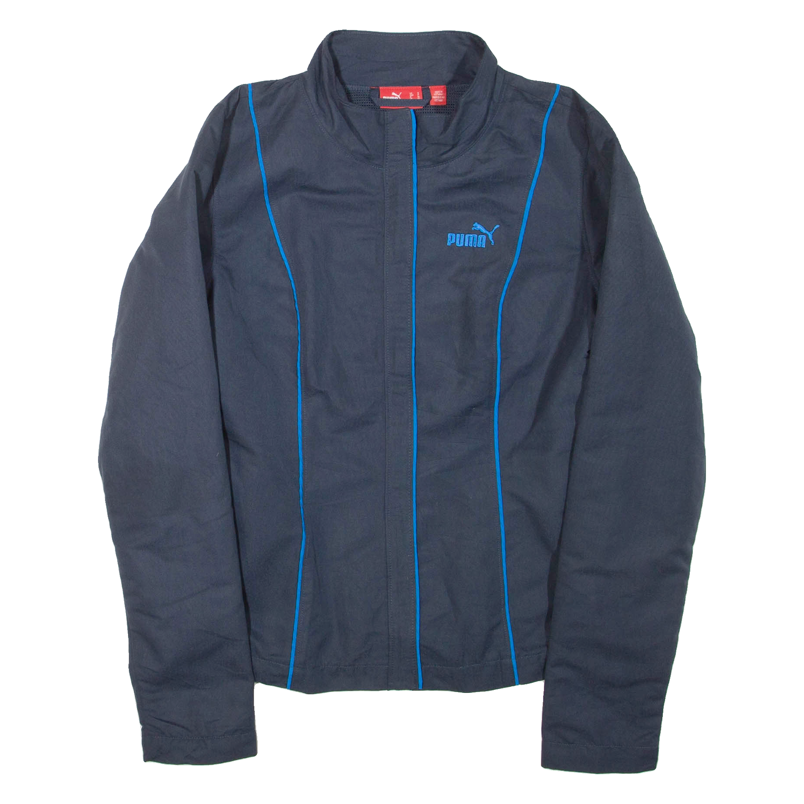 PUMA Womens Track Jacket Blue S Refurbished - N/A refurbished available on Cerqular