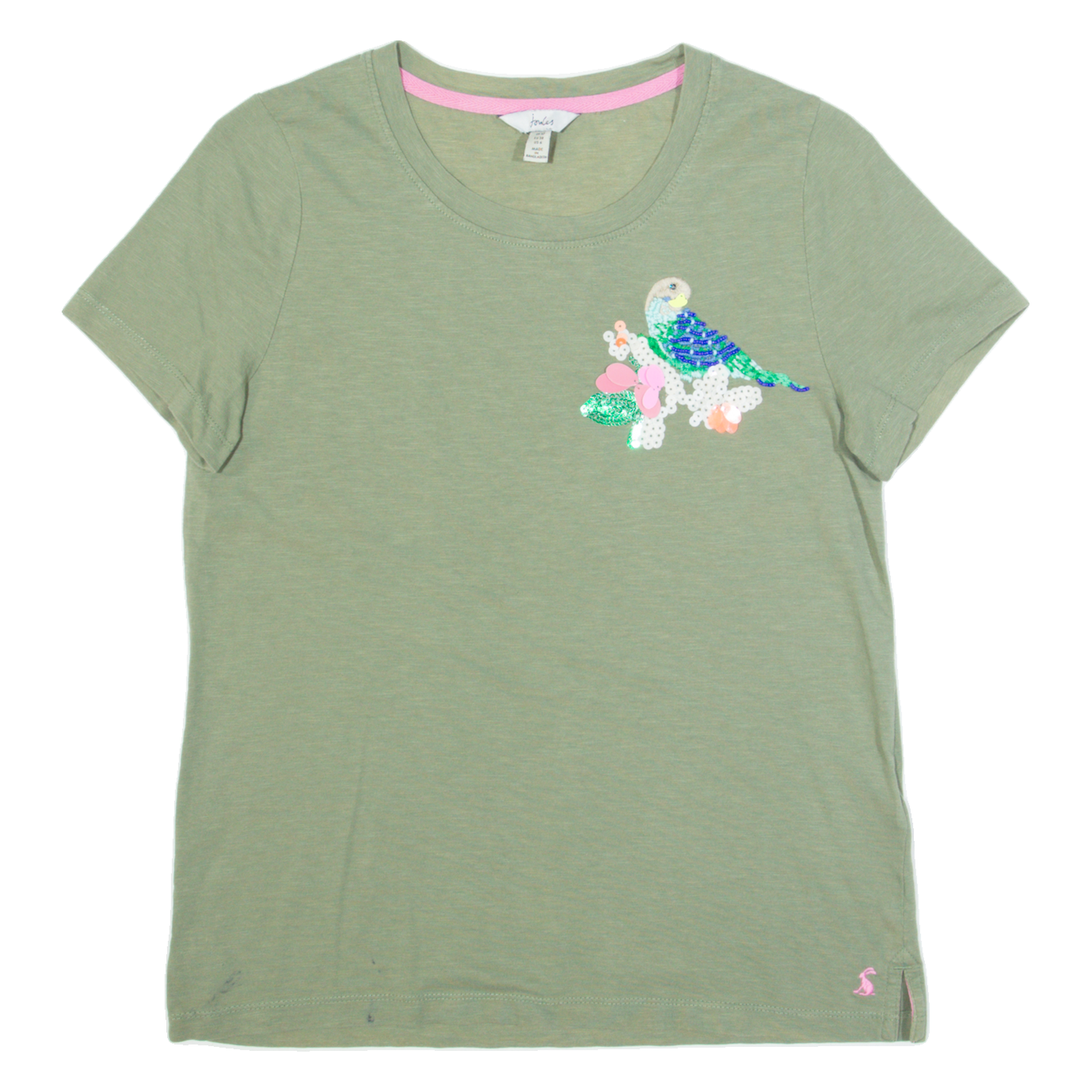 JOULES Womens T-Shirt Green UK 10 Refurbished - N/A refurbished available on Cerqular