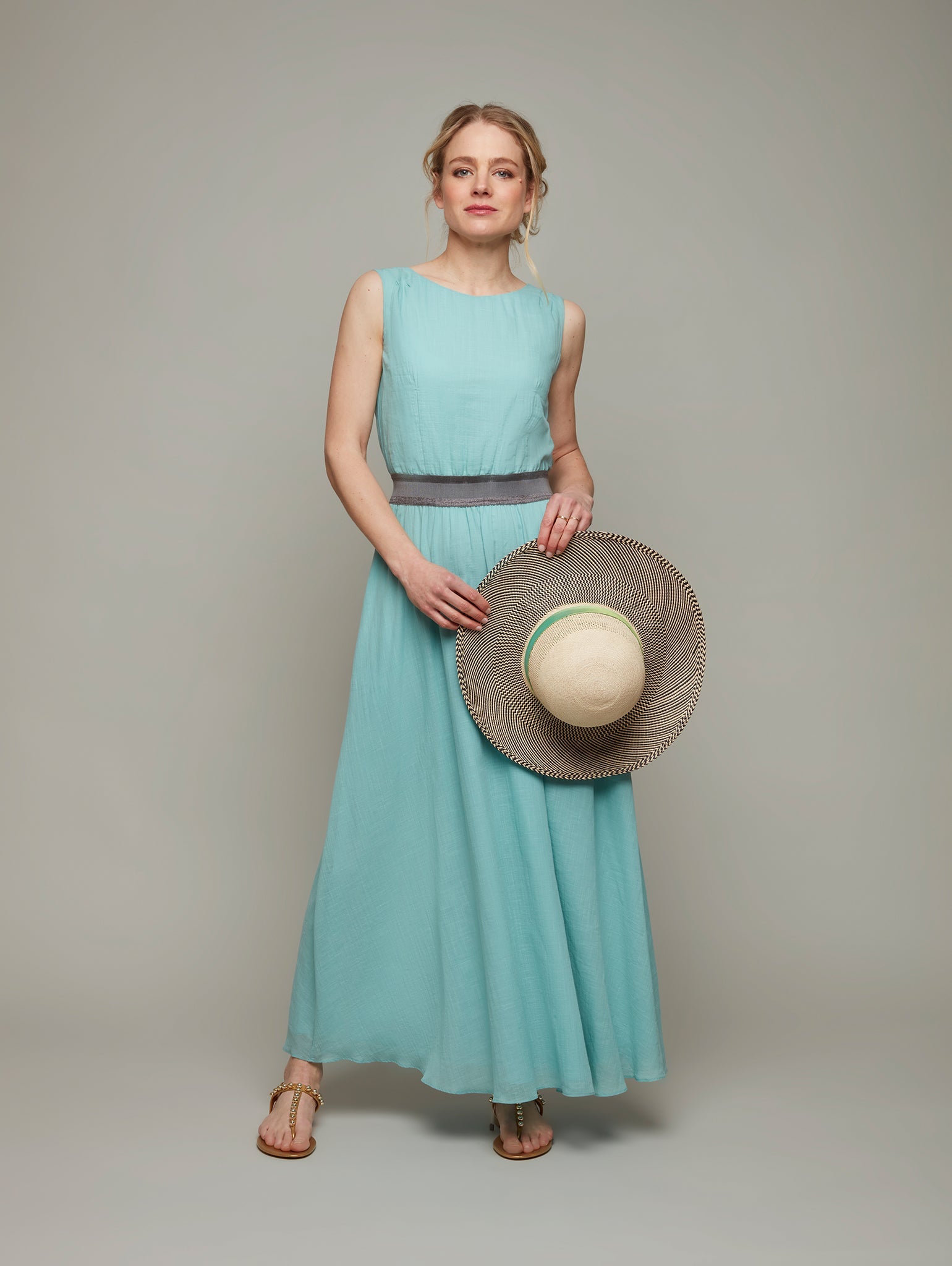 HELLEBORE | Easy Maxi Dress | Color: Opal Green | Size: M Refurbished - N/A refurbished available on Cerqular