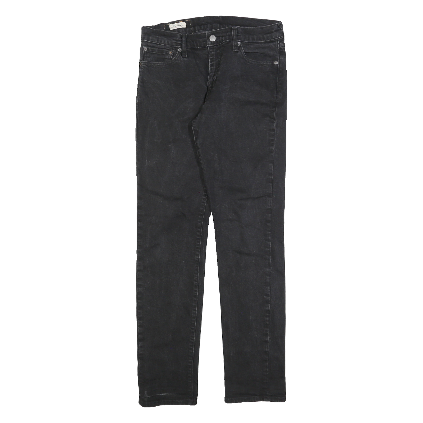 LEVI'S 511 Slim Mens Jeans Black Slim Skinny Denim Medium W30 L32 Zip Refurbished - N/A refurbished available on Cerqular